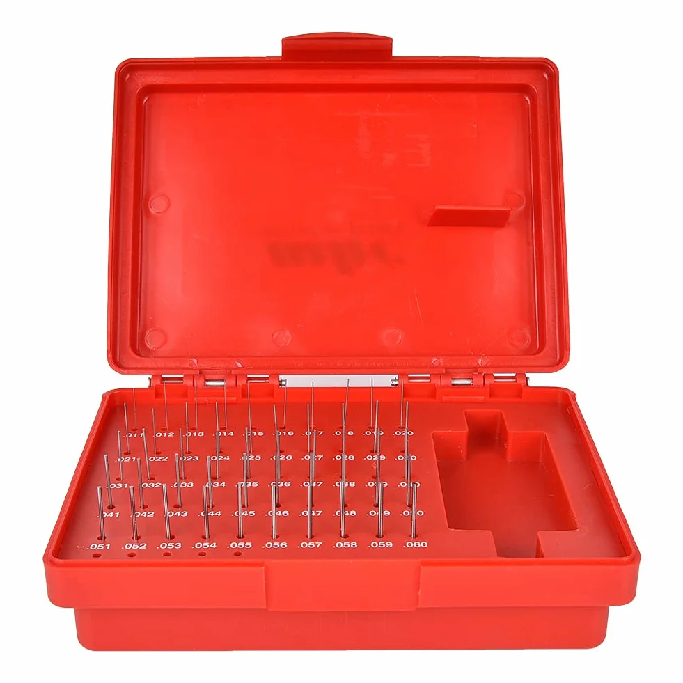 Pin Gage Set 0.011-0.060 mm Precision Steel Gage Set M0