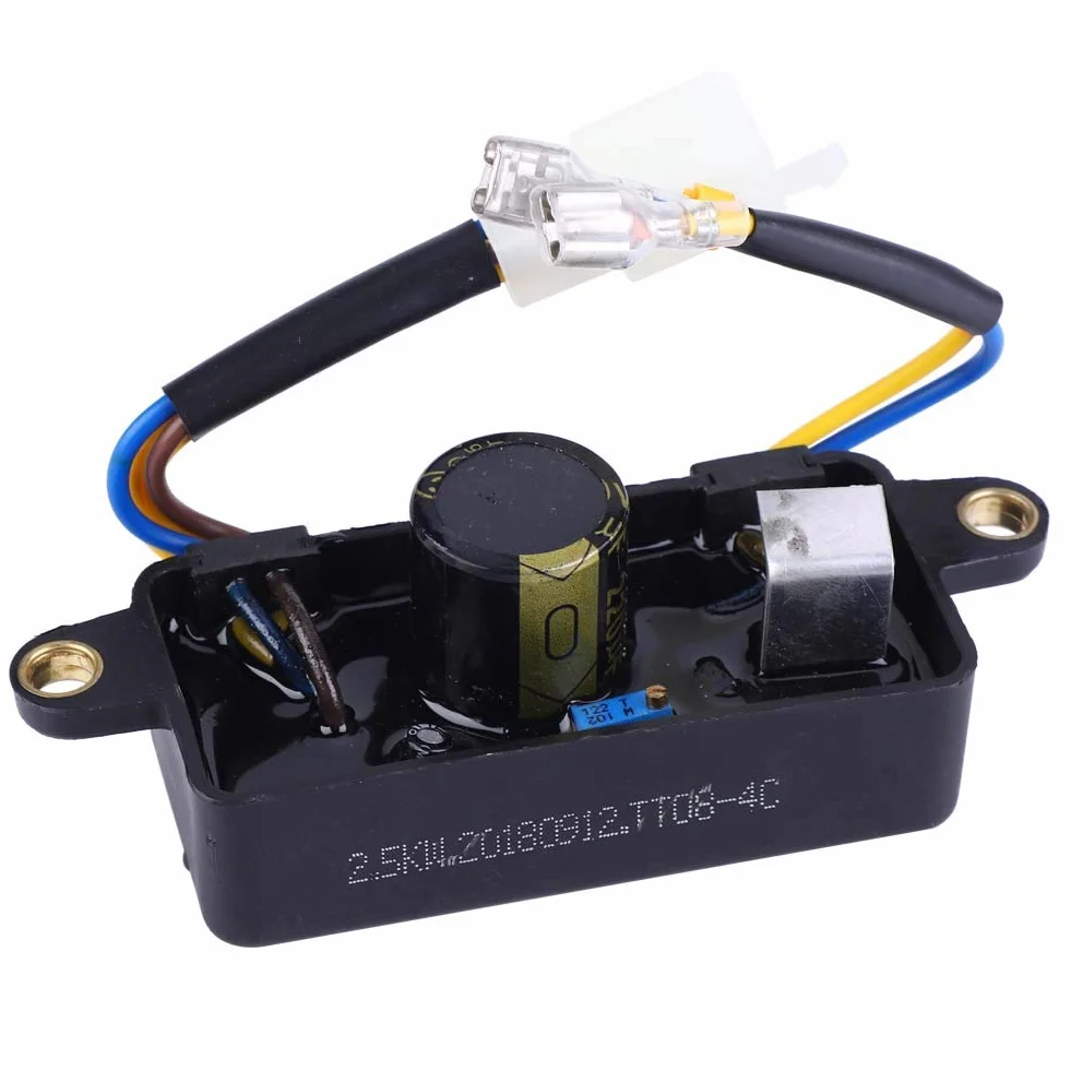 Regolatore di tensione automatico AVR universale 250 V 220UF per generatore di 1-3 KW