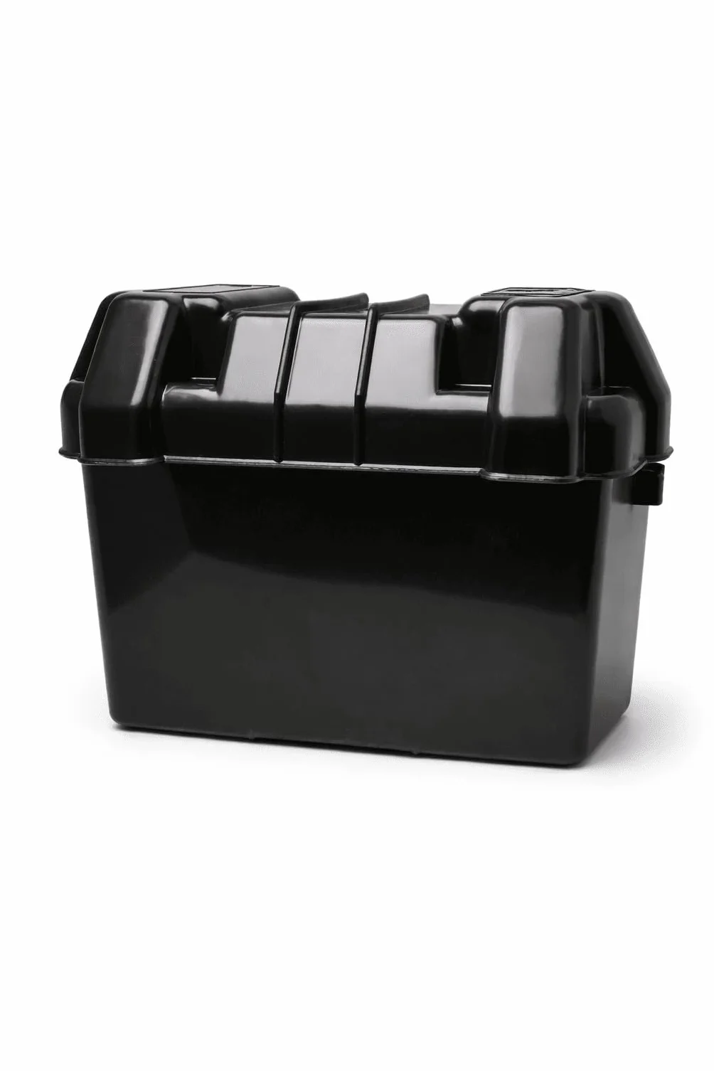NewMarine Scatola della batteria Medium polipropilene nero 288x208x260 mm marina con cinturino