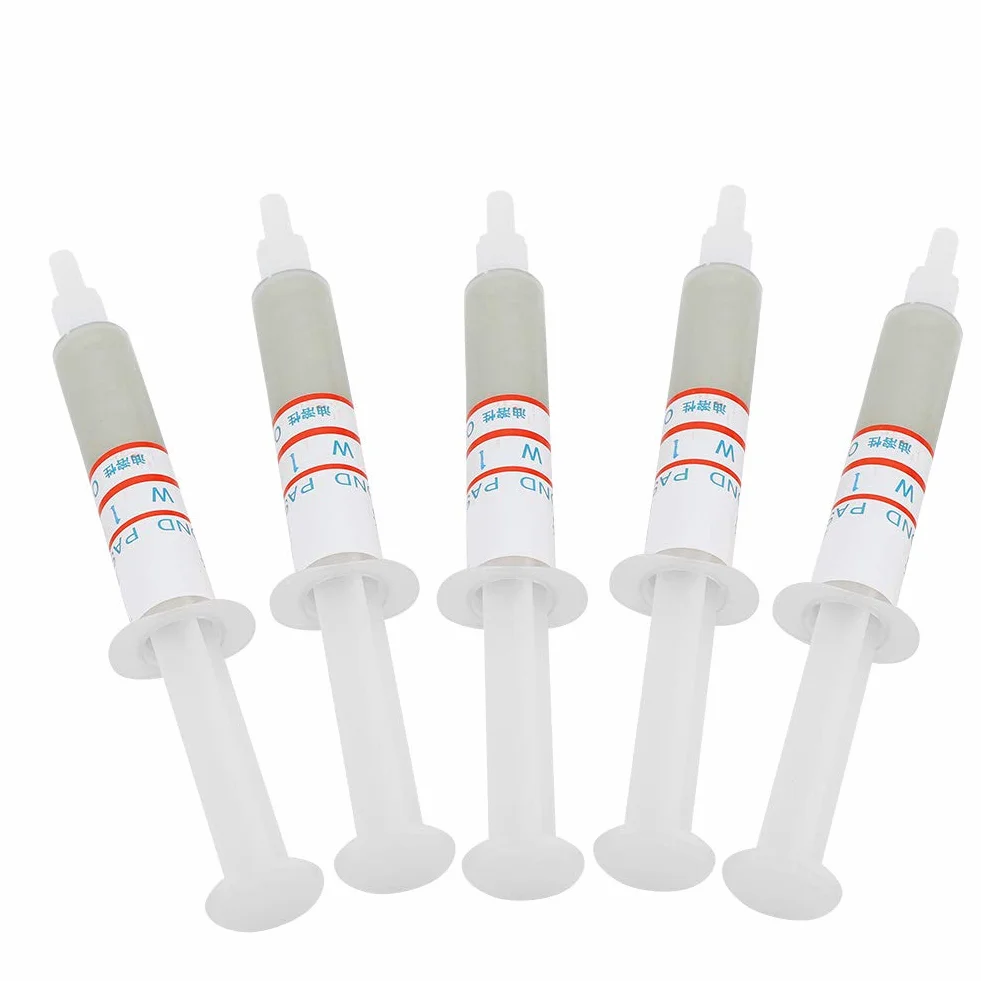 5Pc/Set Rettifica Diamantata, Diamant Polierpaste Metall 8000 Pasta Diamantata Pasta per Lucidatura Pasta per Lappatura Pasta Abrasiva Tubo Dell'ago W1.0# 8000 (W1 (lucidatura a specchio mesh 8000))