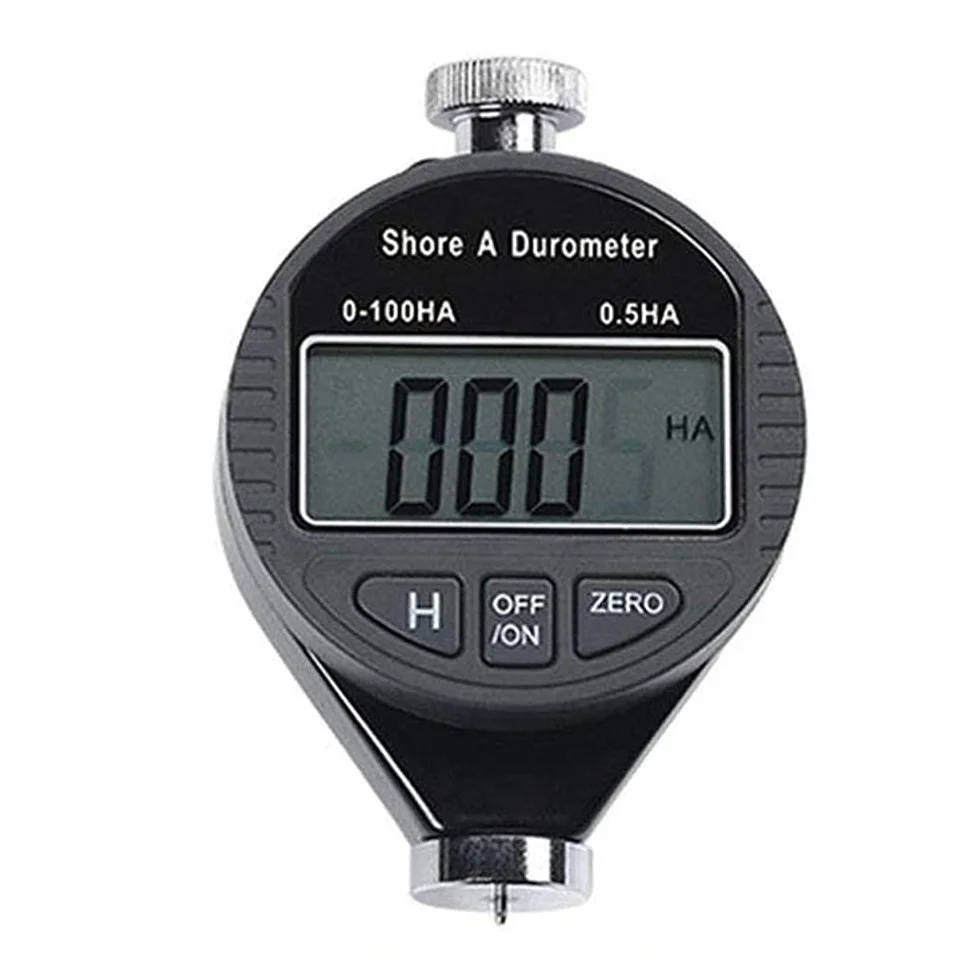OBEST Durometro Digitale Shore A Schermo LCD Misura Durezza Plastica Gomma Silicone Pneumatici 0-100HA