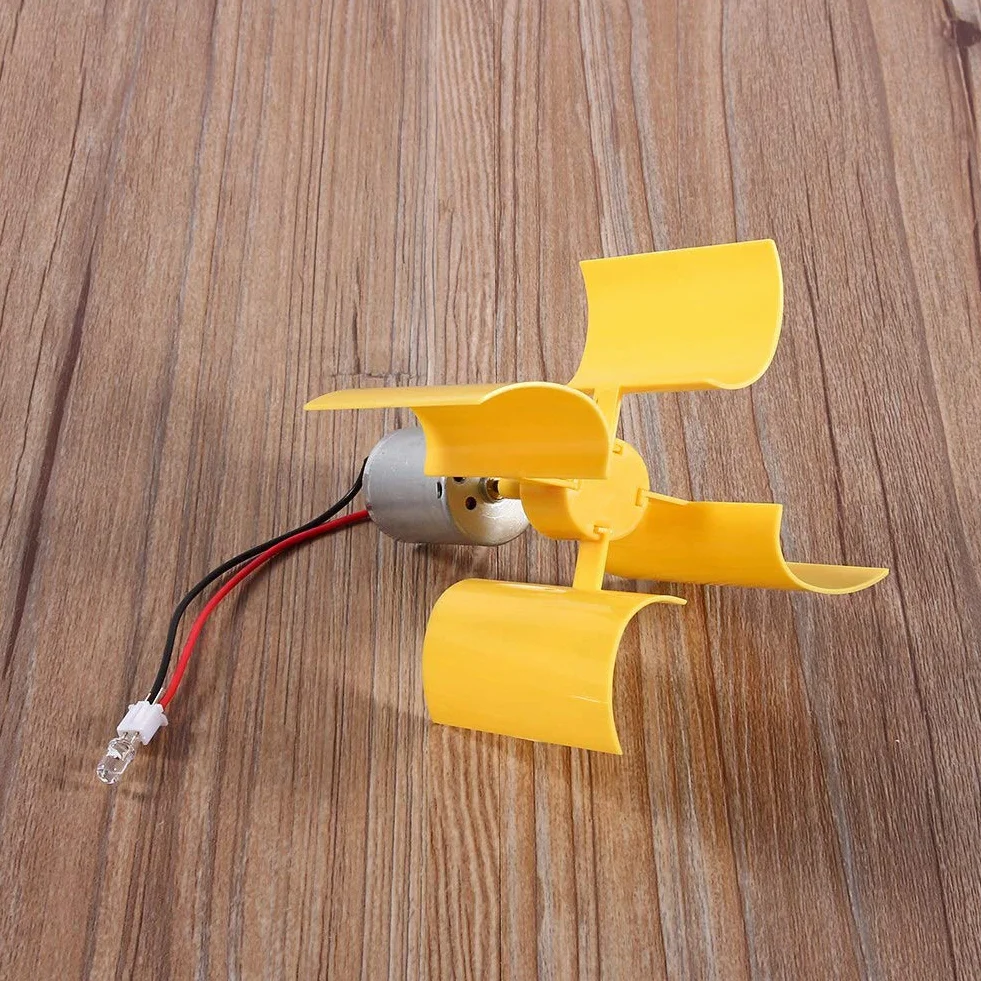 Kit fai-da-te Generatore eolico verticale Piccolo motore Pale eoliche Generatore Turbine Lame Breeze Generatore di elettricità