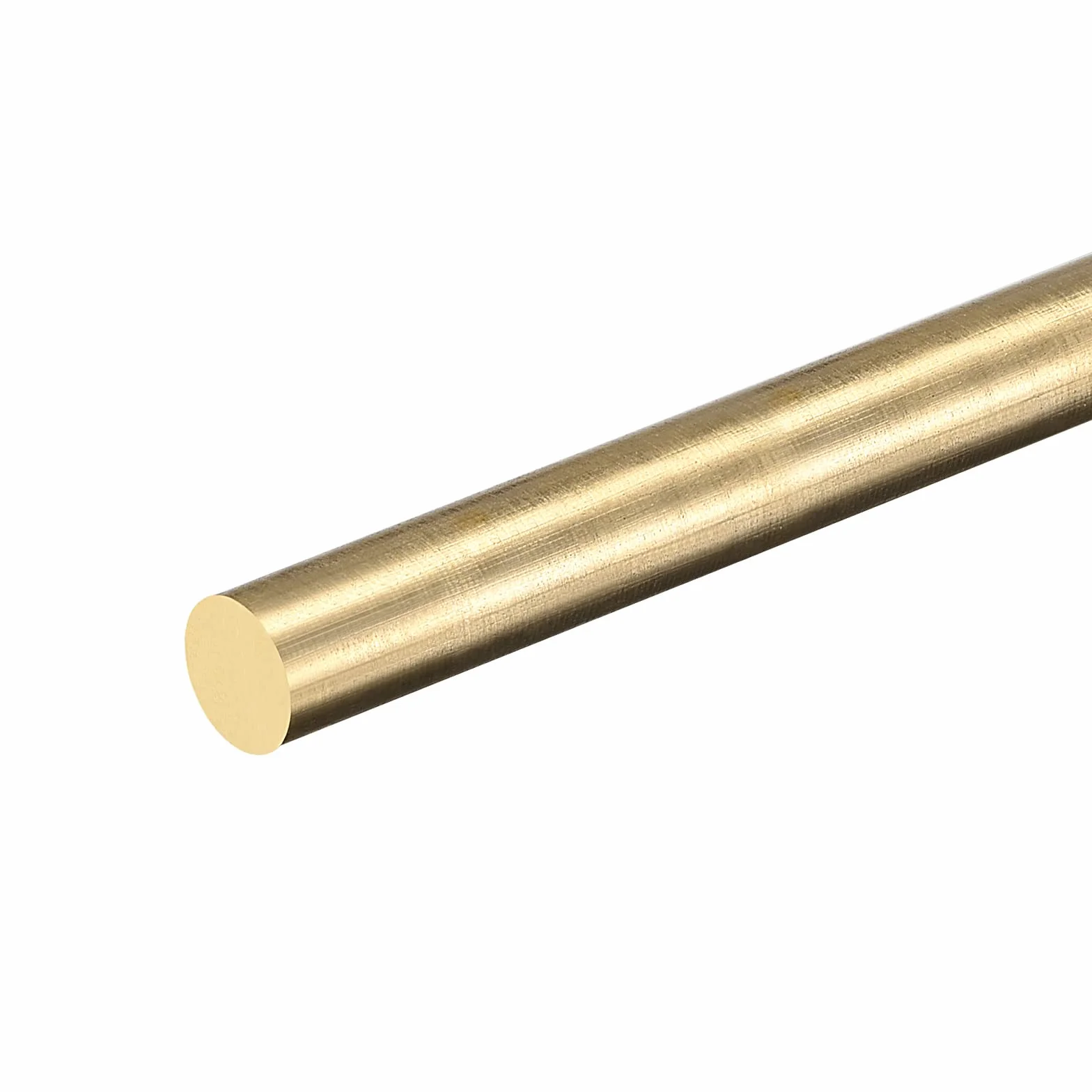 DMiotech 1pz 8mm x 300mm, Ottone Massiccio Tondo Asta, Ottone Asta Tornio Barra Scorte per RC Modello Fai-da-Te Artigianato