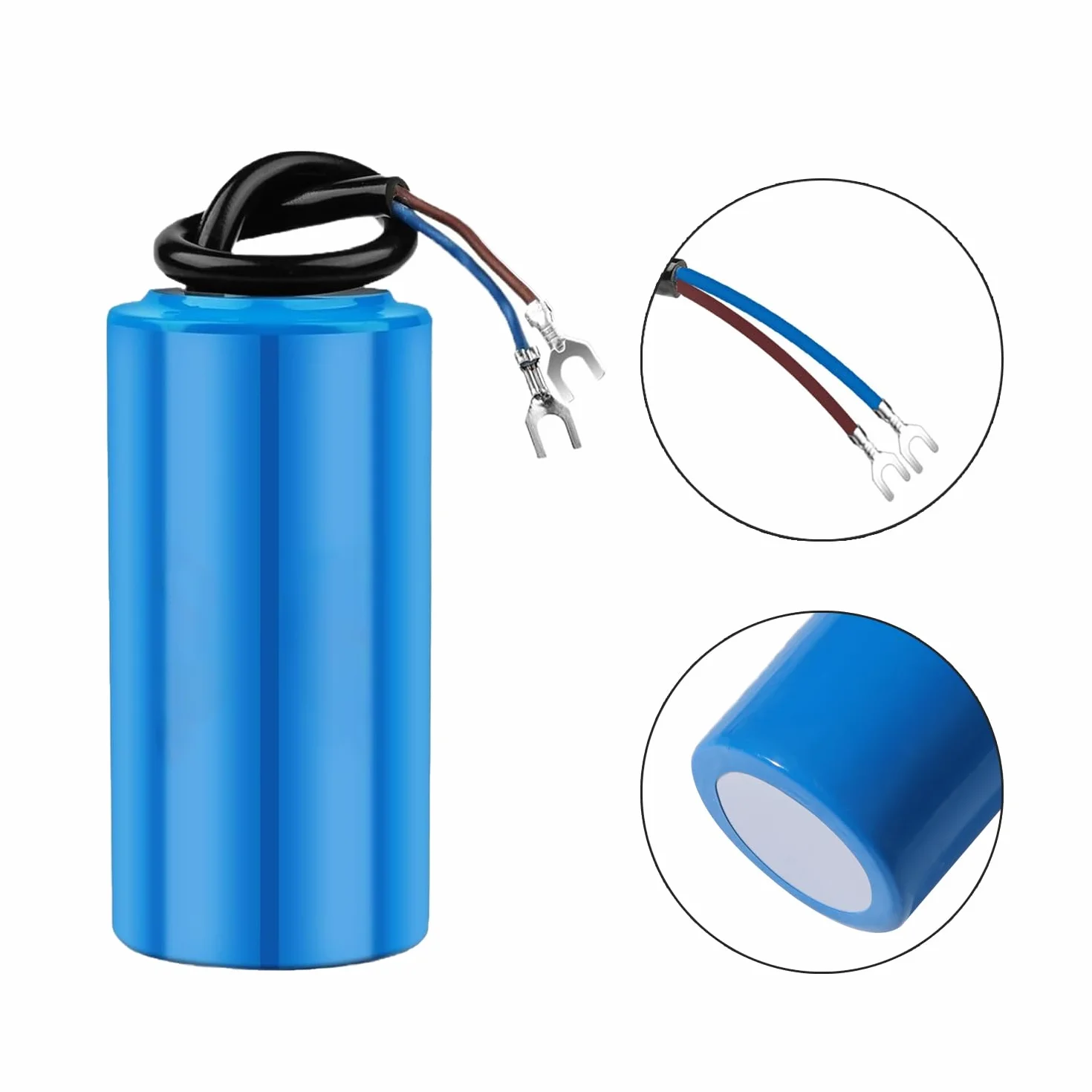 Iruihoo CD60 AC 450V 150uf 50/60Hz Condensatore, condensatore di avviamento, condensatore elettrico, condensatore del motore con cavo, per frigorifero, motore, pompa, generatore