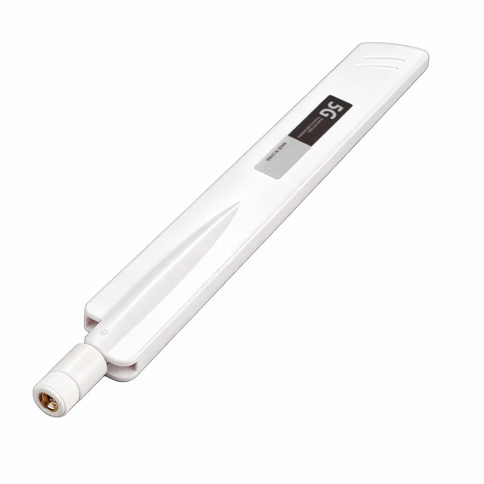 5G Antenna SMA per Router, Antenna Universale Sma Omnidirezionale A Banda Completa Gsm/Gprs/5G/4G/3G/2G/Nb-Lot Ad Alto Guadagno 18Dbi, per Router, Dtu, Monitoraggio Wireless (Bianco)