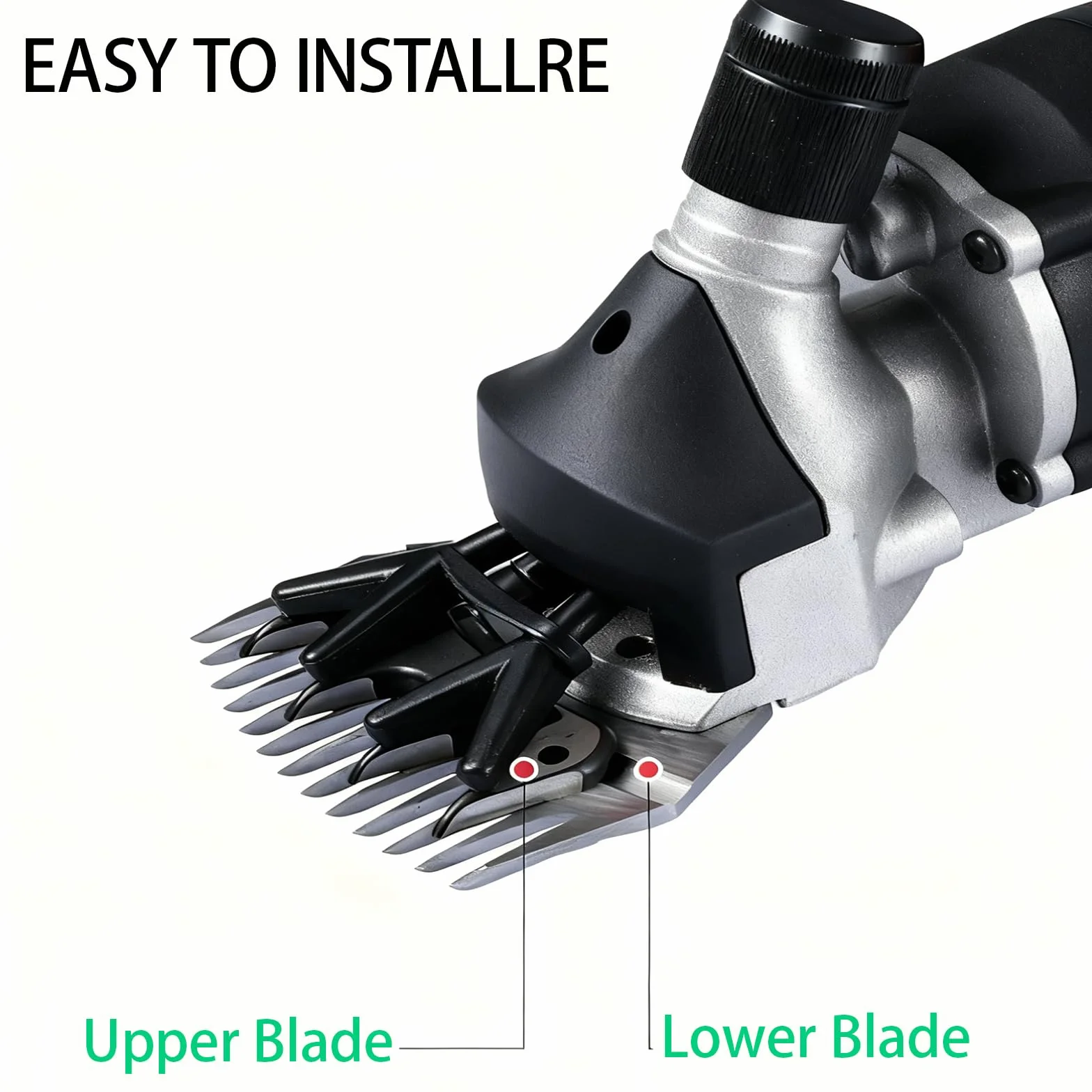 Lama Elettrica per Tosatura Pecore 13 Denti Incisivi Pettine Lana Resistente Usura Rasatura