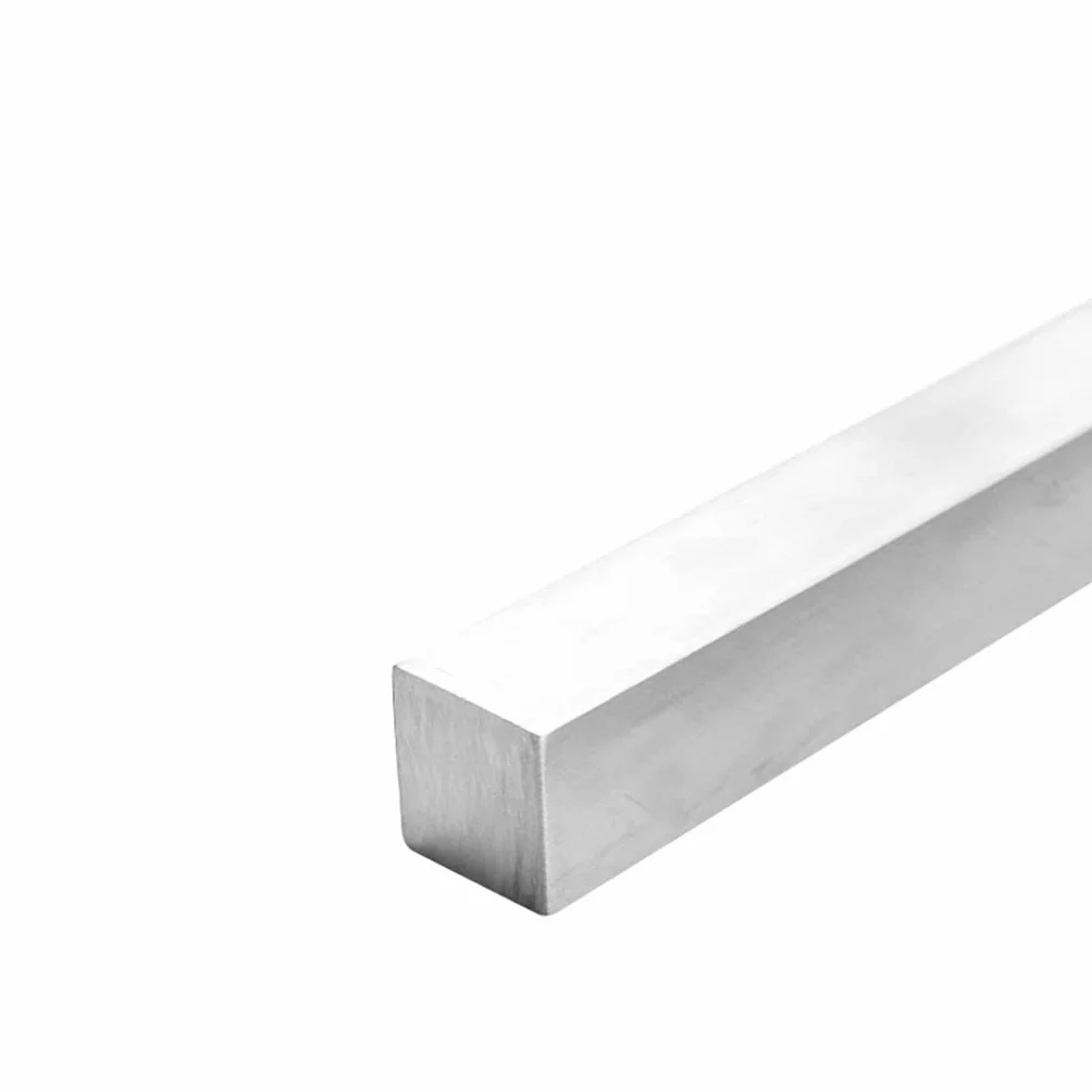 MOZTO 304 Acciaio Inox Barra Quadrata Asta 100mm 10mm x 10mm