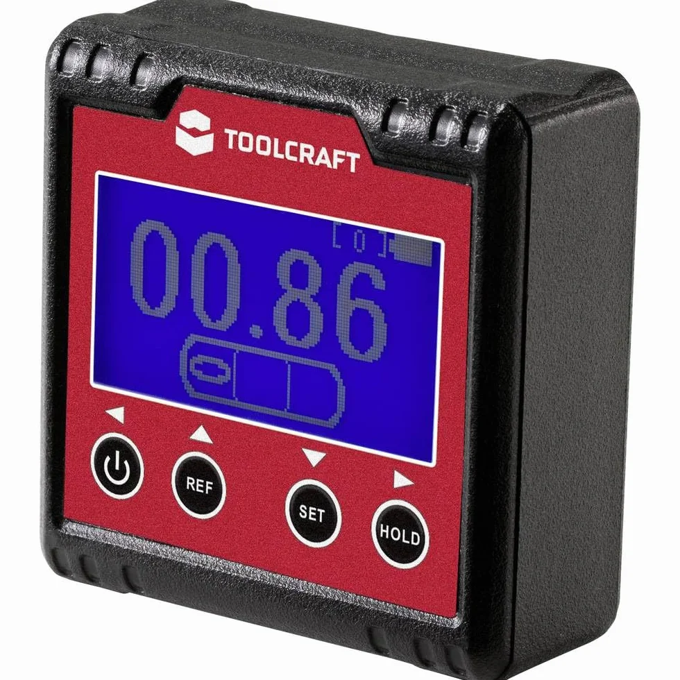 TOOLCRAFT TO-6547356 goniometro digitale 360°