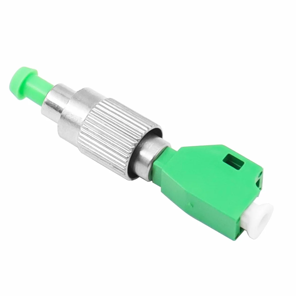 Adattatore per Fibra Ottica FC-LC, Adattatore di conversione da Maschio FC a Femmina LC, accoppiatore connettore per Fibra Ottica (Verde)