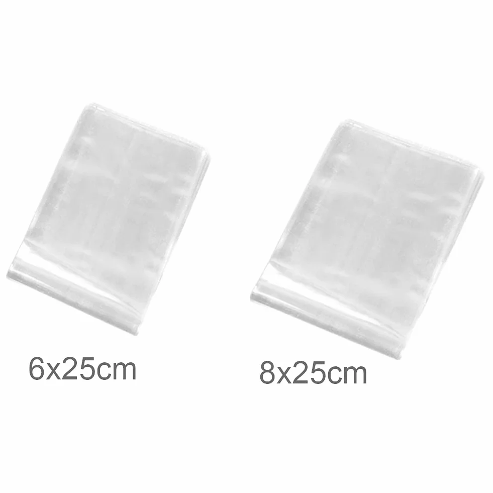 10 sacchetti termoretraibili per telecomando TV, in PVC trasparente, pellicola protettiva universale termorestringente per aria condizionata, video e TV (dimensioni: 8 x 25 cm)