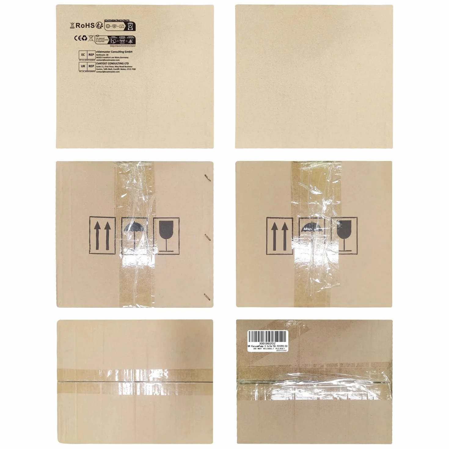 stonylab Pompa per Vuoto Rotativa a Palette, 3,5 CFM 25-30 Pa ¼ Pompa per Vuoto Compatta Monostadio HP con Elettrovalvola per Strumento Aria Refrigerante HVAC AC