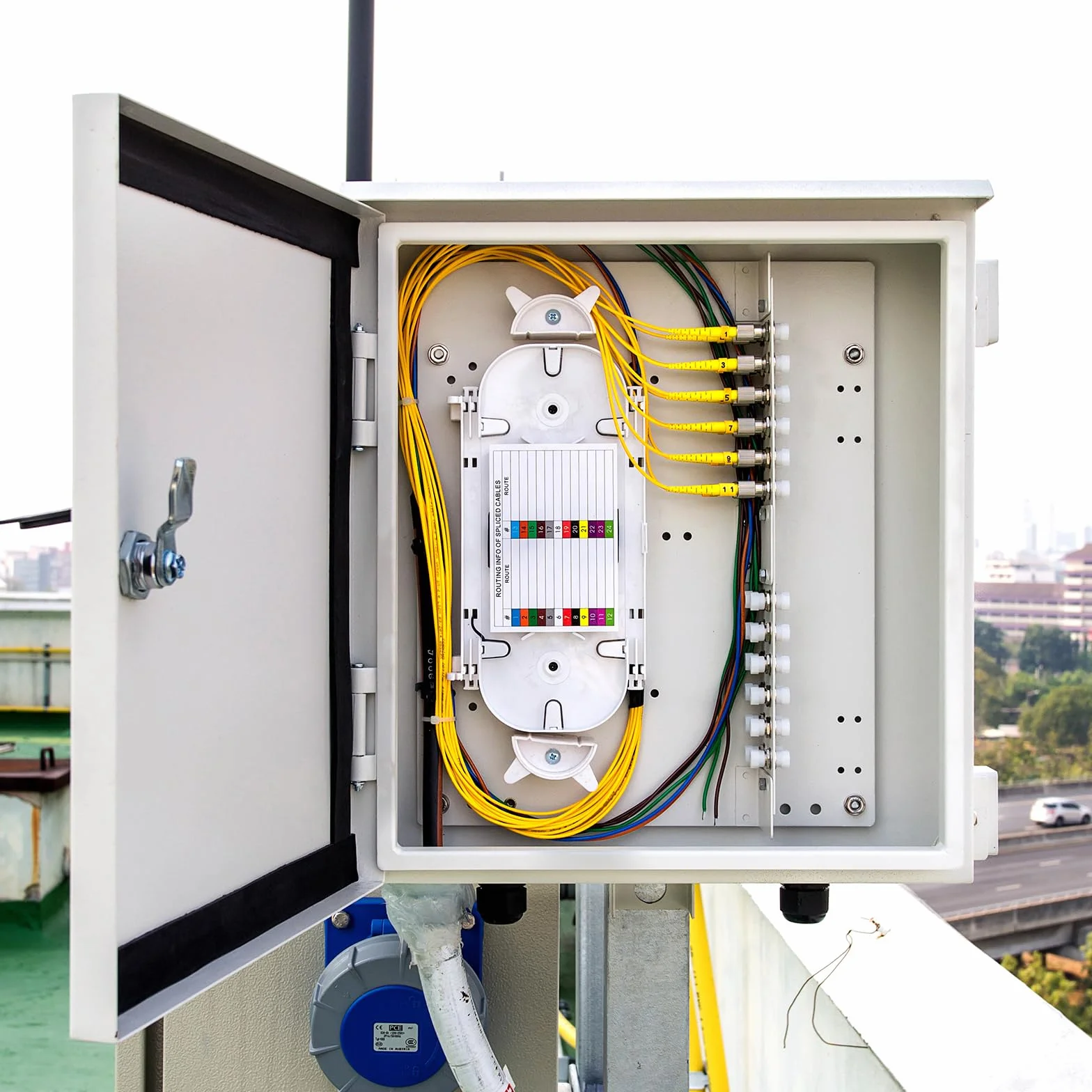 QUARKZMAN Adattatore Ottico in Fibre Fc Upc Maschio-Lc/Apc Femmina, Adattatore Simplex a Singola Modalità, Fc Upc-Lc/Apc, per Connettore di Rete Internet, 1 Pezzo