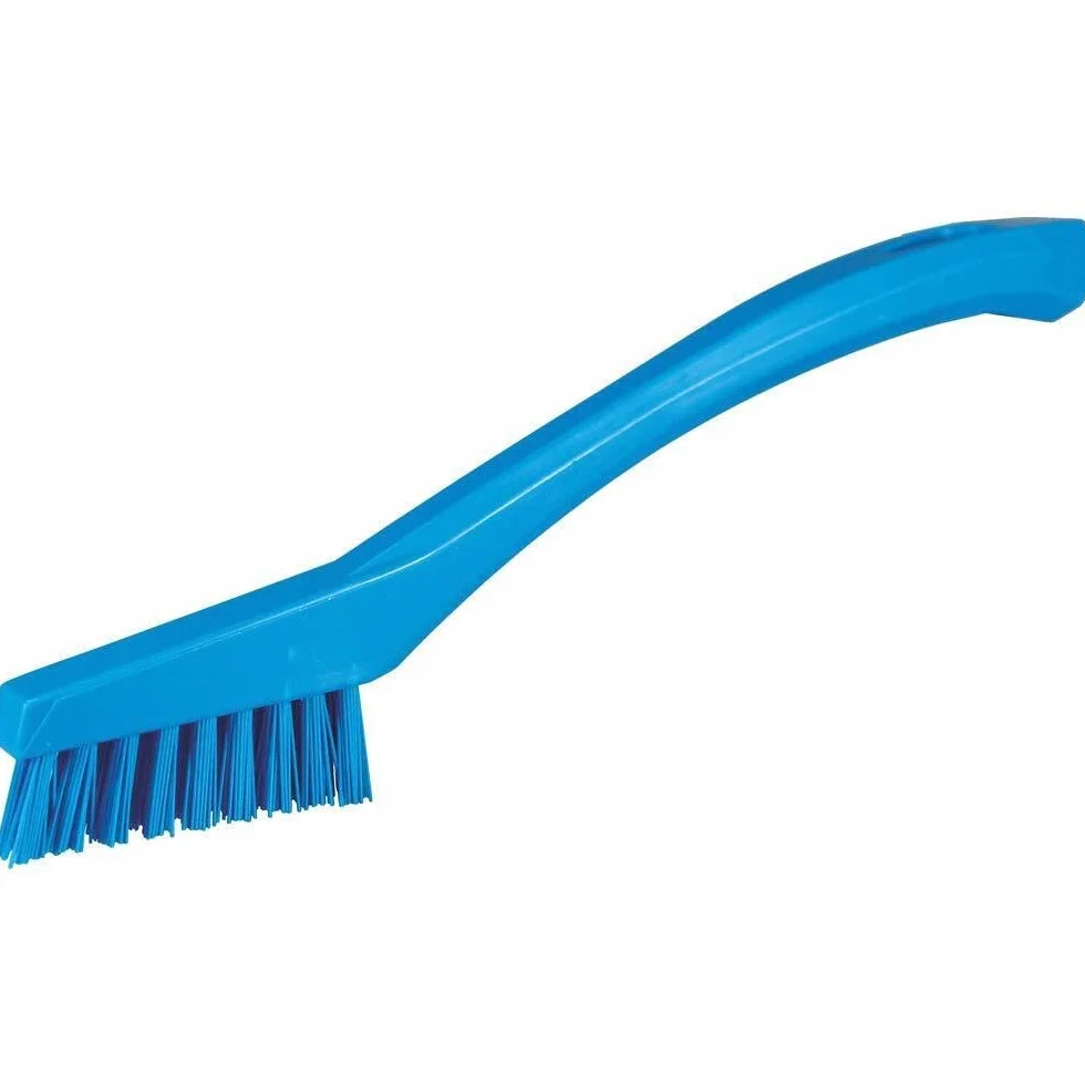 Vikan Hygiene 44013 Spazzola Manuale Molto Duro, 205 mm, Blu