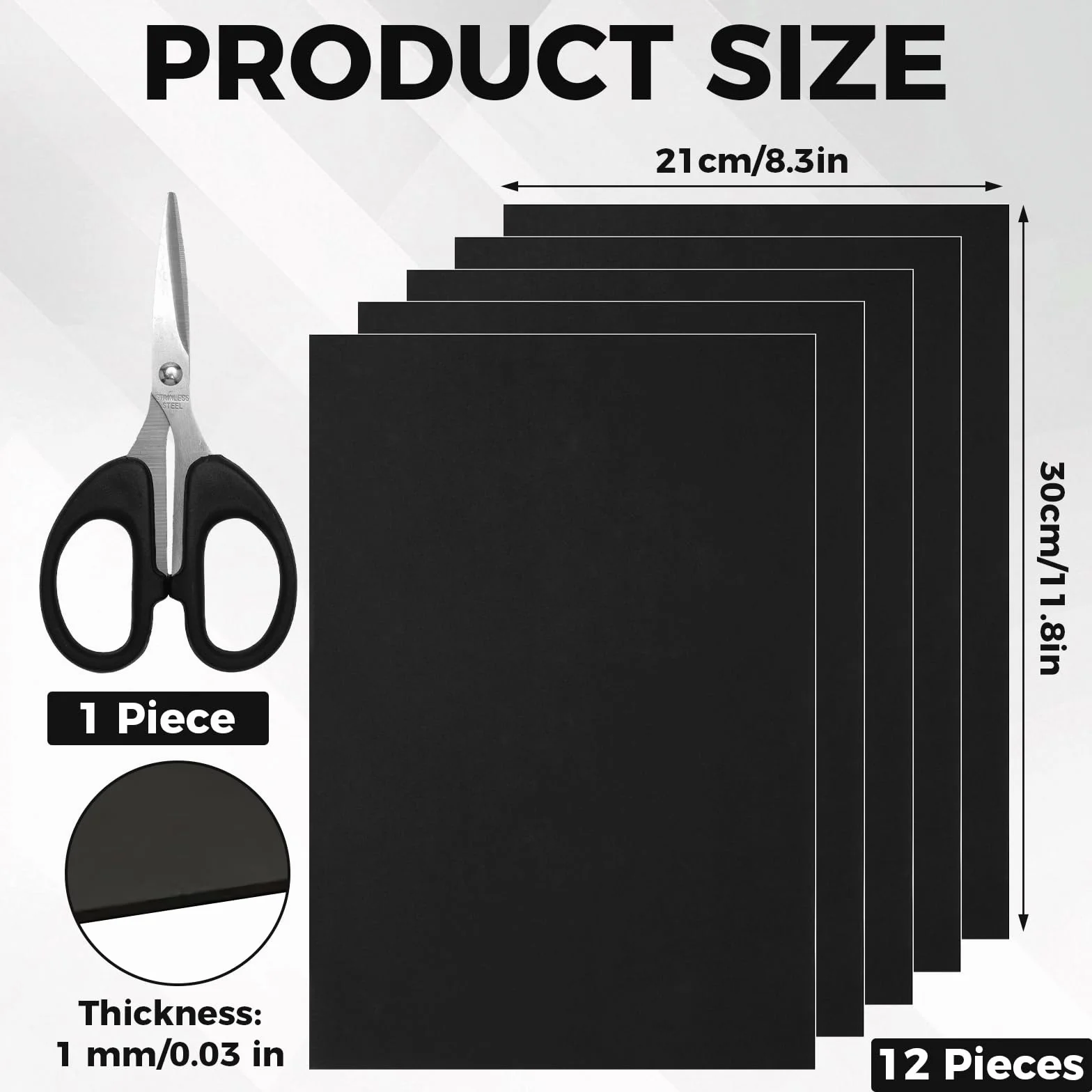 Gomma Eva Adesiva 10 Pcs Pannello di Achiuma Autoadesivo Nero 21 x 30cm Cuscinetti in Schiuma Autoadesivi Fogli di Gomma EVA Gomma Piuma Adesiva Gommapiuma per Imbottitura Divani Panche