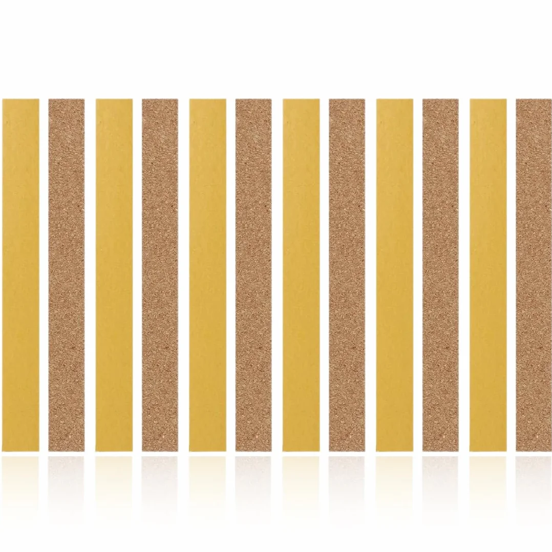 Strisce di sughero autoadesive 200x20x2 mm per regolazione cappello, riduttore fascia interna