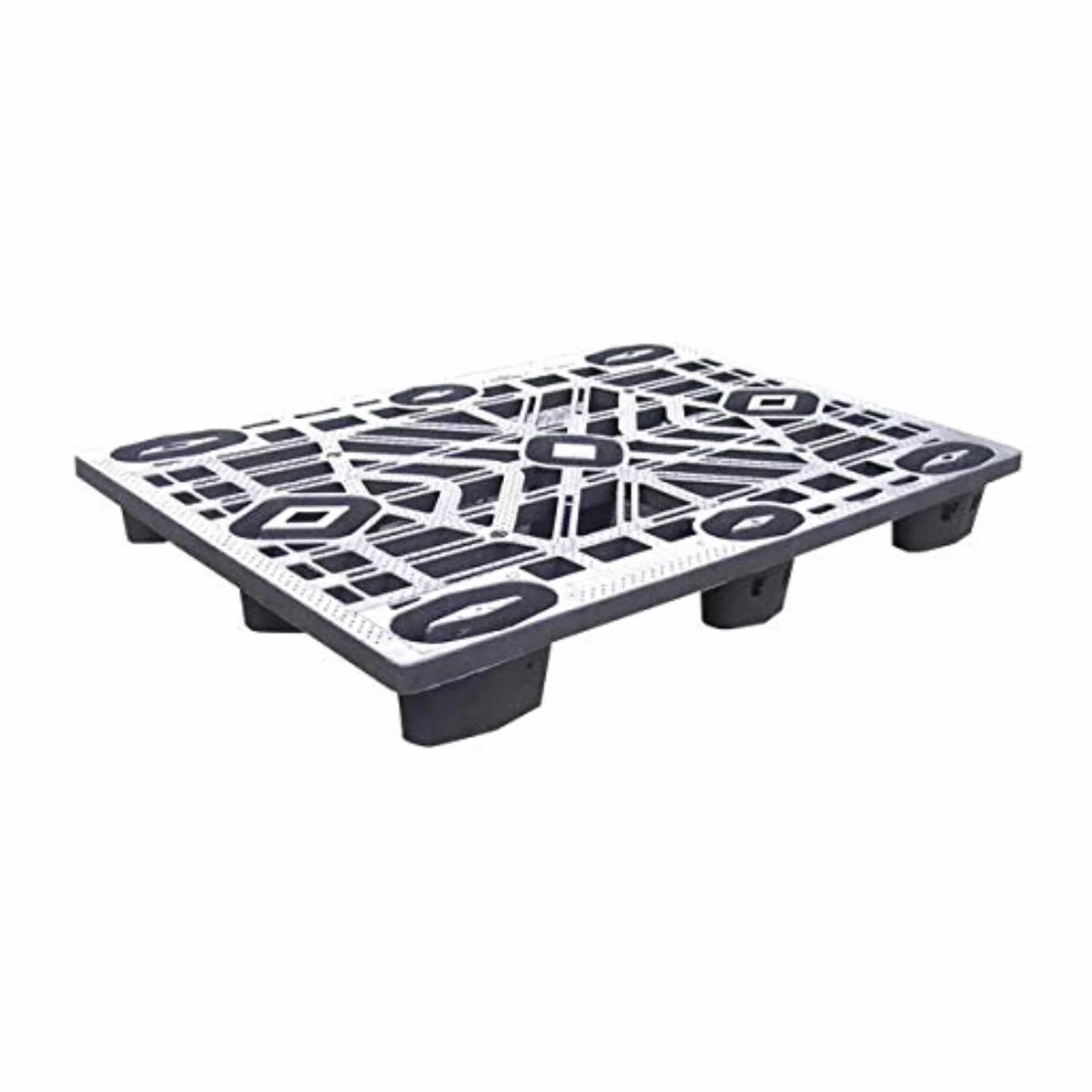 Bancale EPAL - Pallet in Plastica (PP) Bancale Impilabile, Incastrabile e Inforcabile su 4 Lati Bancale da Esterno e Interno Leggero 80x120 cm