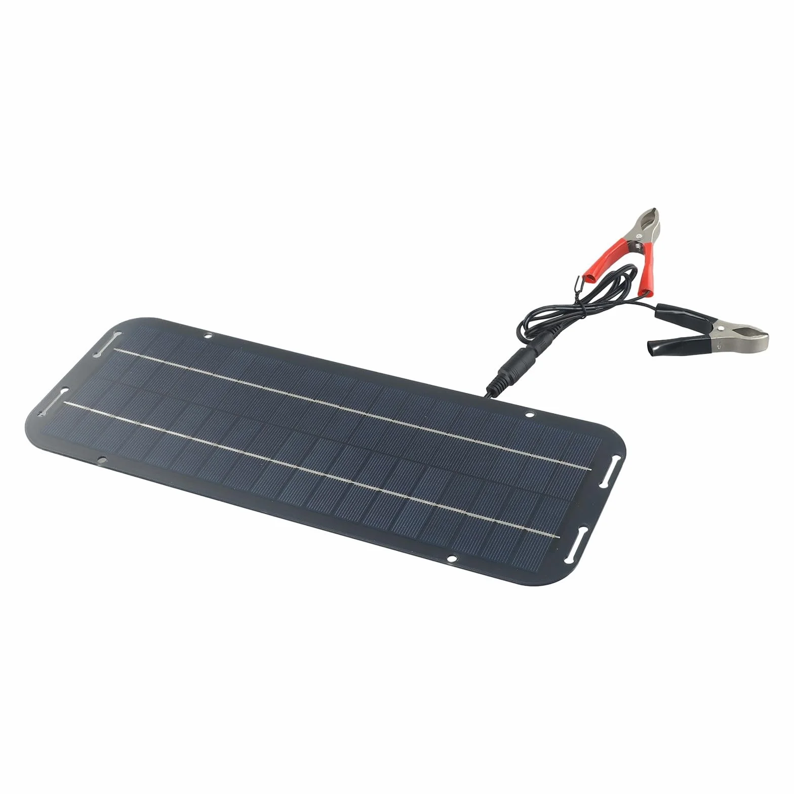 Kit Pannello Solare RichVibe 60W 12V Caricabatterie a Goccia per Batteria con Celle Monocristalline e Accessori di Montaggio per Roulotte, Auto, Furgone, Barca, Sistema di Ricarica Portatile per