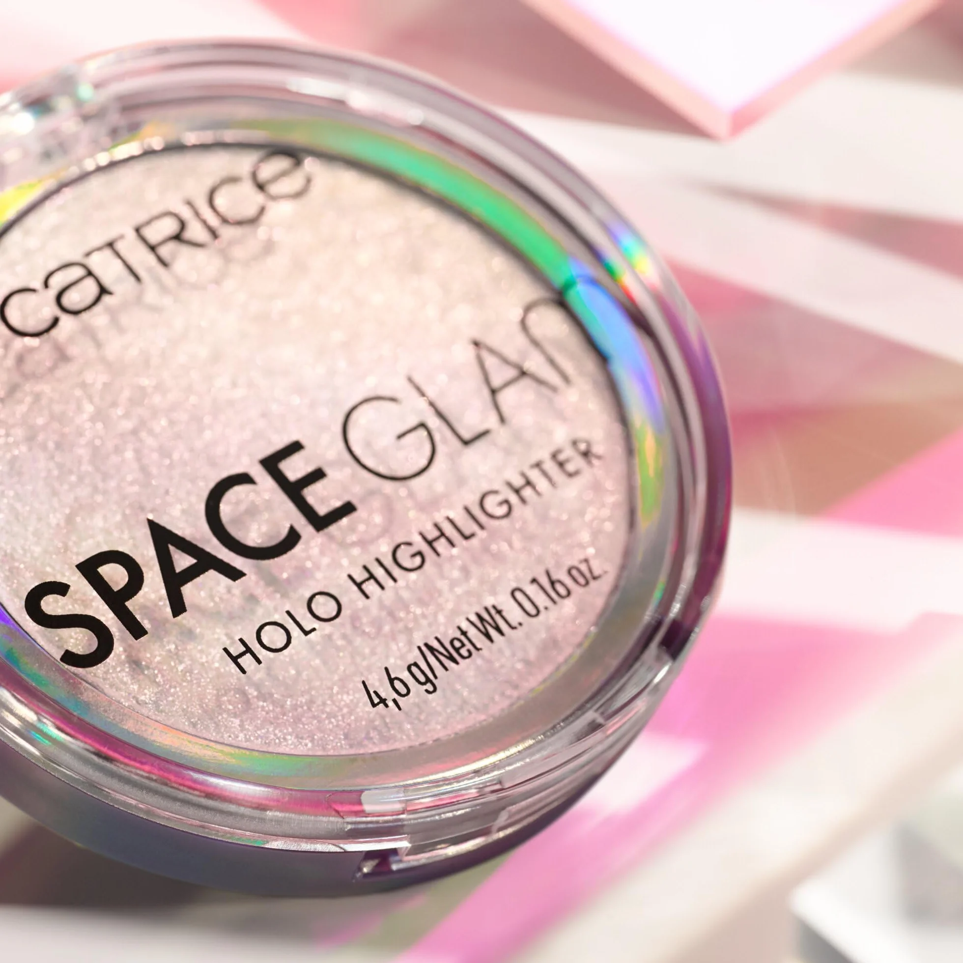 Catrice Space Glam Holo Highlighter 010 Multicolore Lunga Durata Intenso Vegano 4,6 g