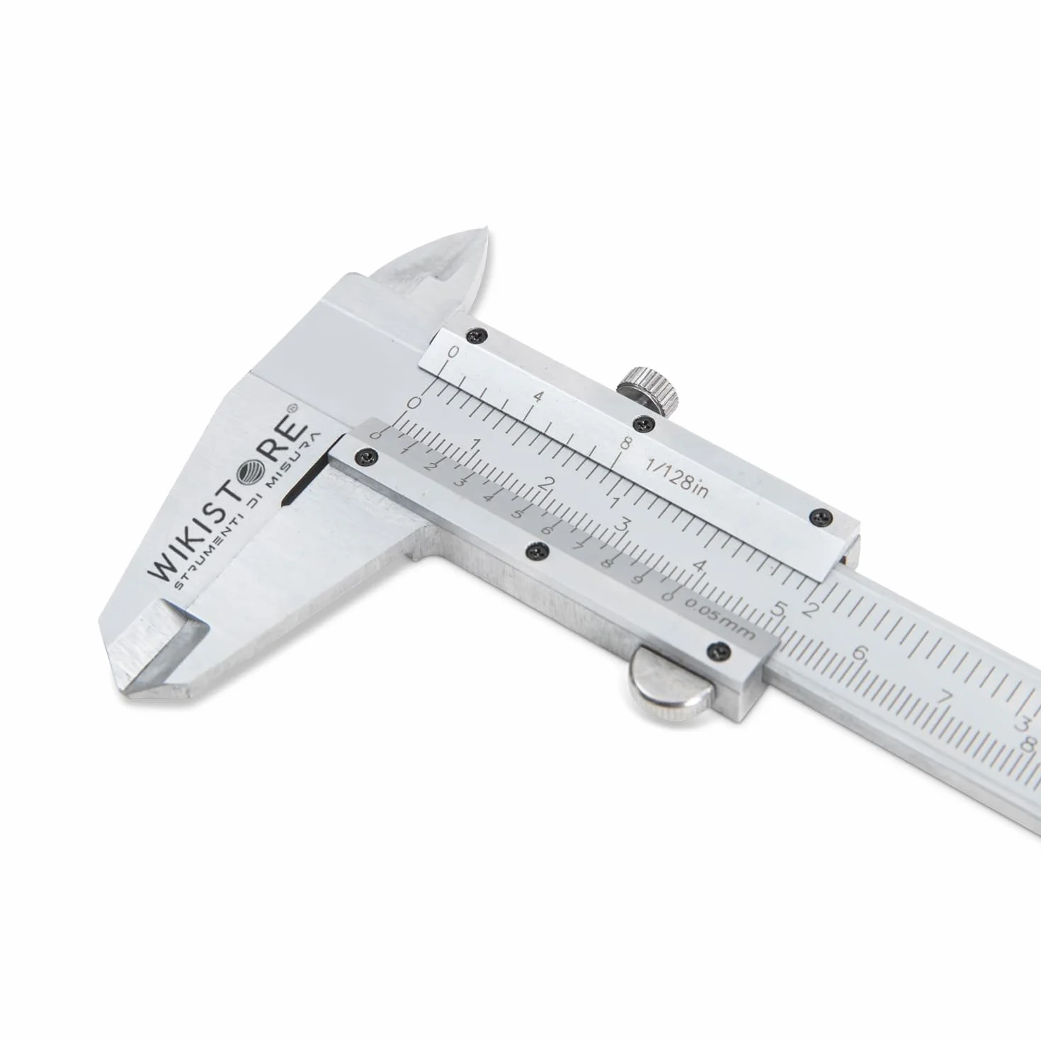 Calibro Composto Nonio 150 mm 0,05 mm Acciaio Bloccaggio a Vite