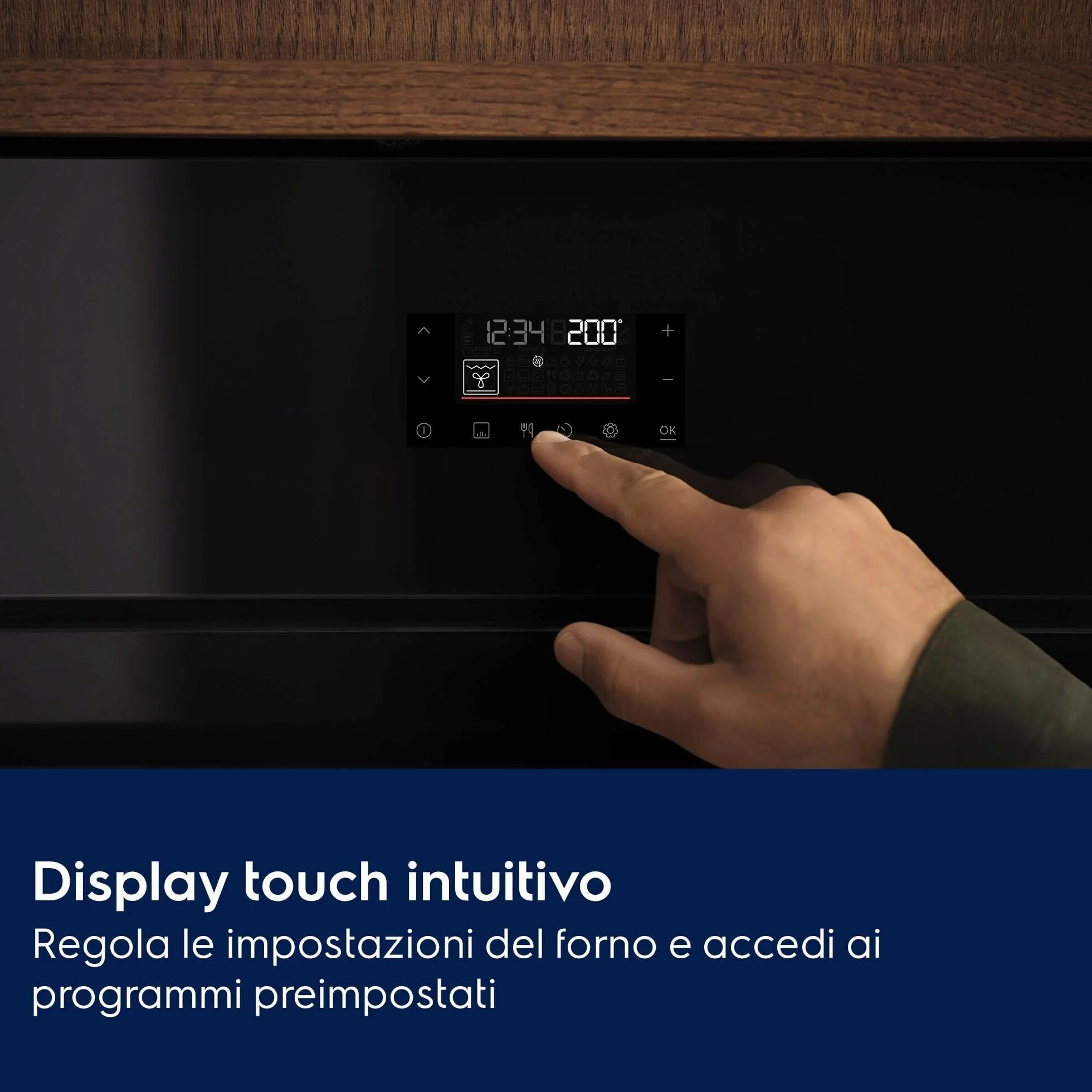 Forno da incasso multifunzione Electrolux EOF4P0PX2 72 L ventilato SurroundCook pulizia pirolitica inox antimpronta classe A++