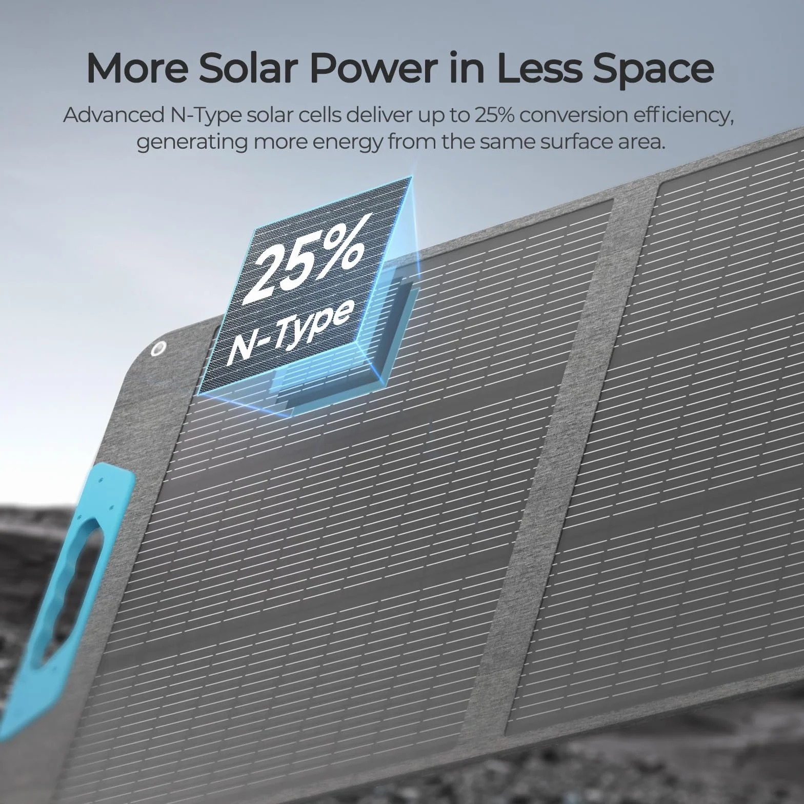 Pannello solare portatile da 100 W di Renogy, pannello solare pieghevole impermeabile IP65, caricatore solare per stazione di alimentazione per camper e campeggio fuori dalla rete