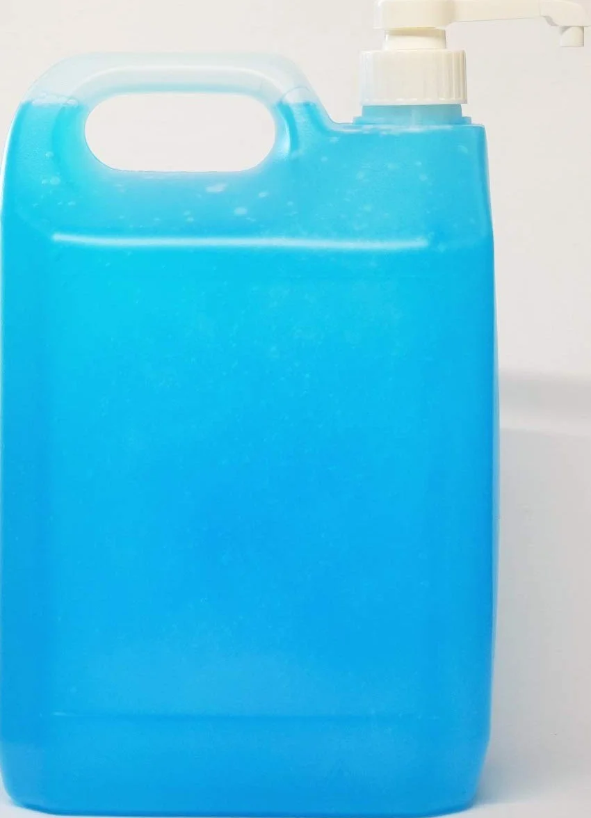 Dispenser per pompa da 5 litri, confezione doppia per contenitore da 5 litri, con tappo a vite da 38 mm, dosatore da 4 ml, shampoo, pompa per pelican con tubo lungo
