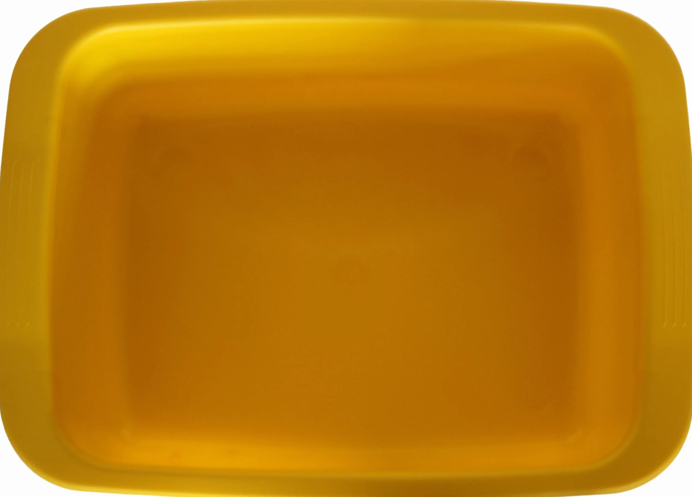 Macchiavelli catino rettangolare giallo 10L plastica vaschetta multiuso 42x31x15,5 cm