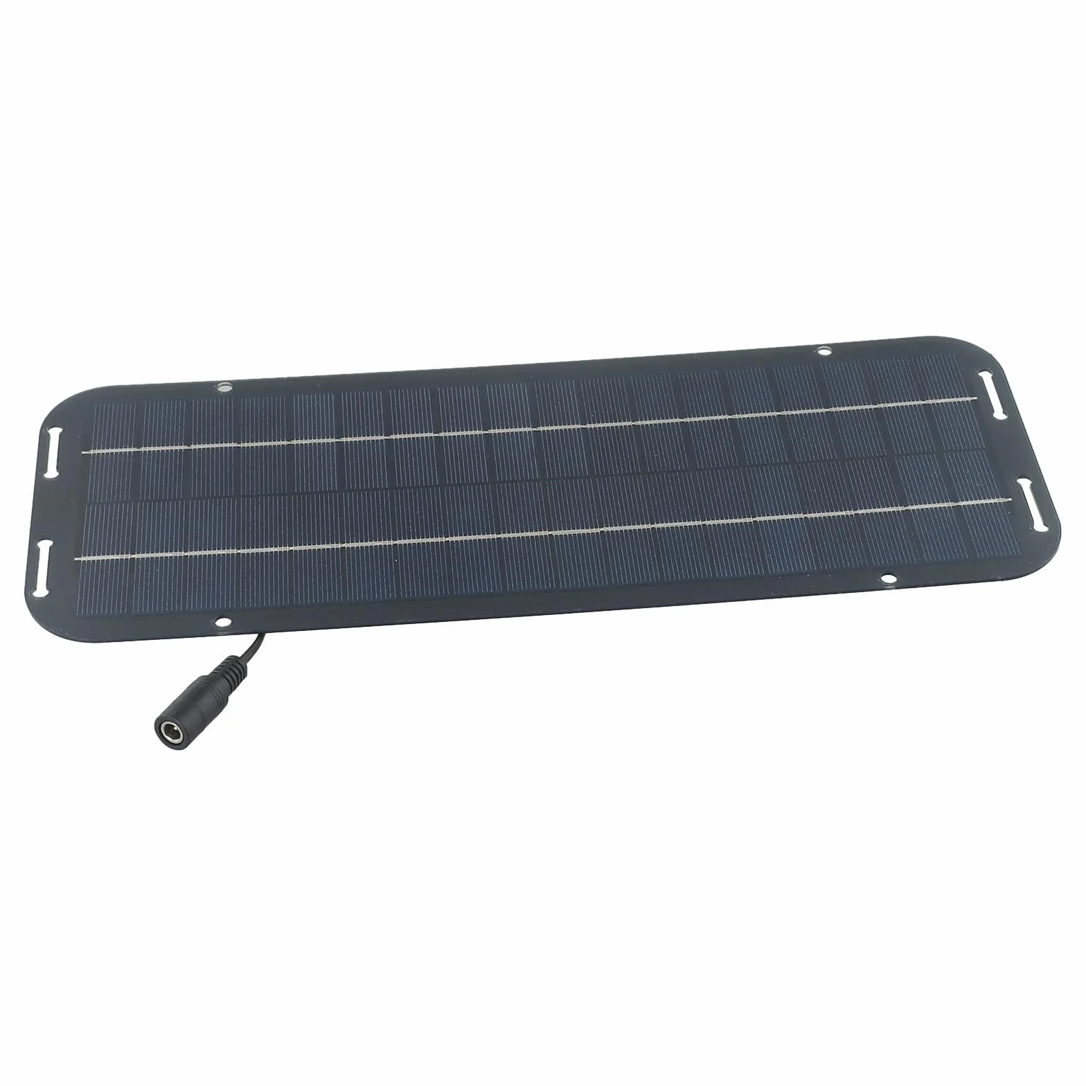 Kit Pannello Solare RichVibe 60W 12V Caricabatterie a Goccia per Batteria con Celle Monocristalline e Accessori di Montaggio per Roulotte, Auto, Furgone, Barca, Sistema di Ricarica Portatile per