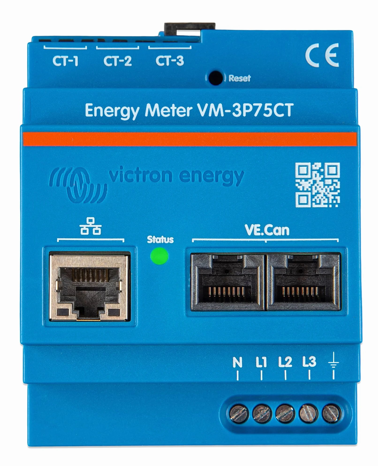 Victron Energy Misuratore trifase di potenza ed energia VM-3P75CT