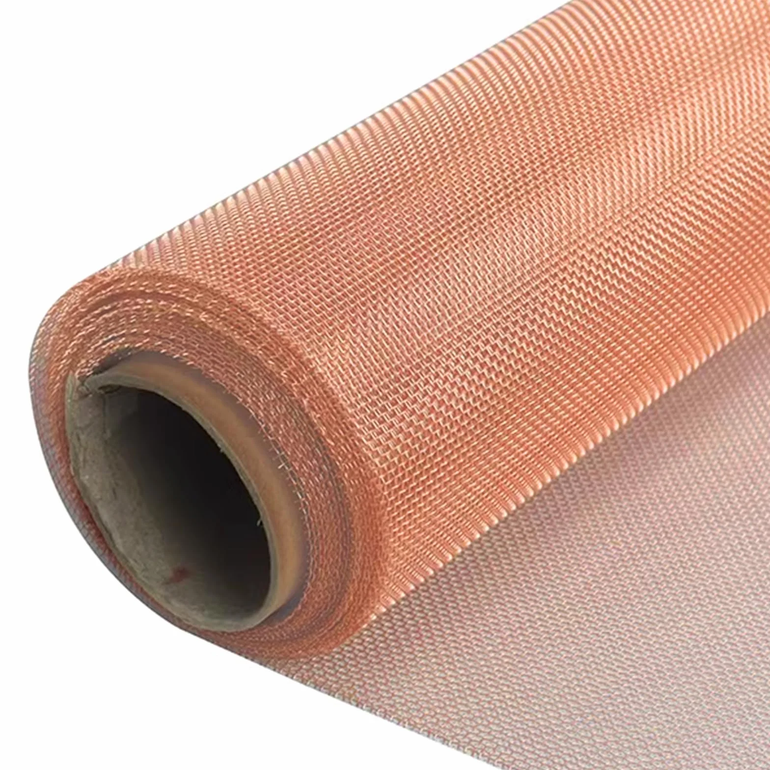 Puro Rame Treccia Filo Intrecciato 40 Mesh 30x150cm Tessuto Filtrante Antistatico