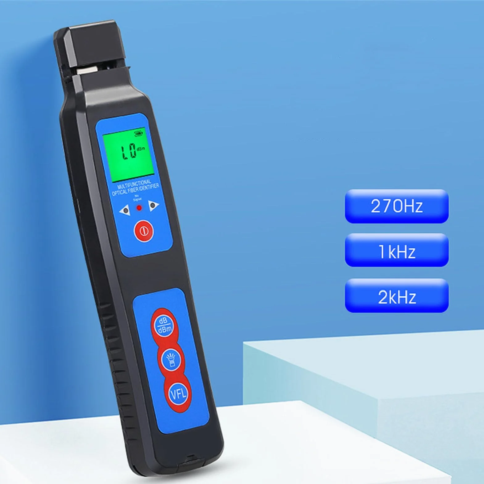 Identificatore di Fibra Ottica con Misuratore di Potenza Ottica 10mw VFL 800nm-1700nm Funzioni OPM Strumento FTTH