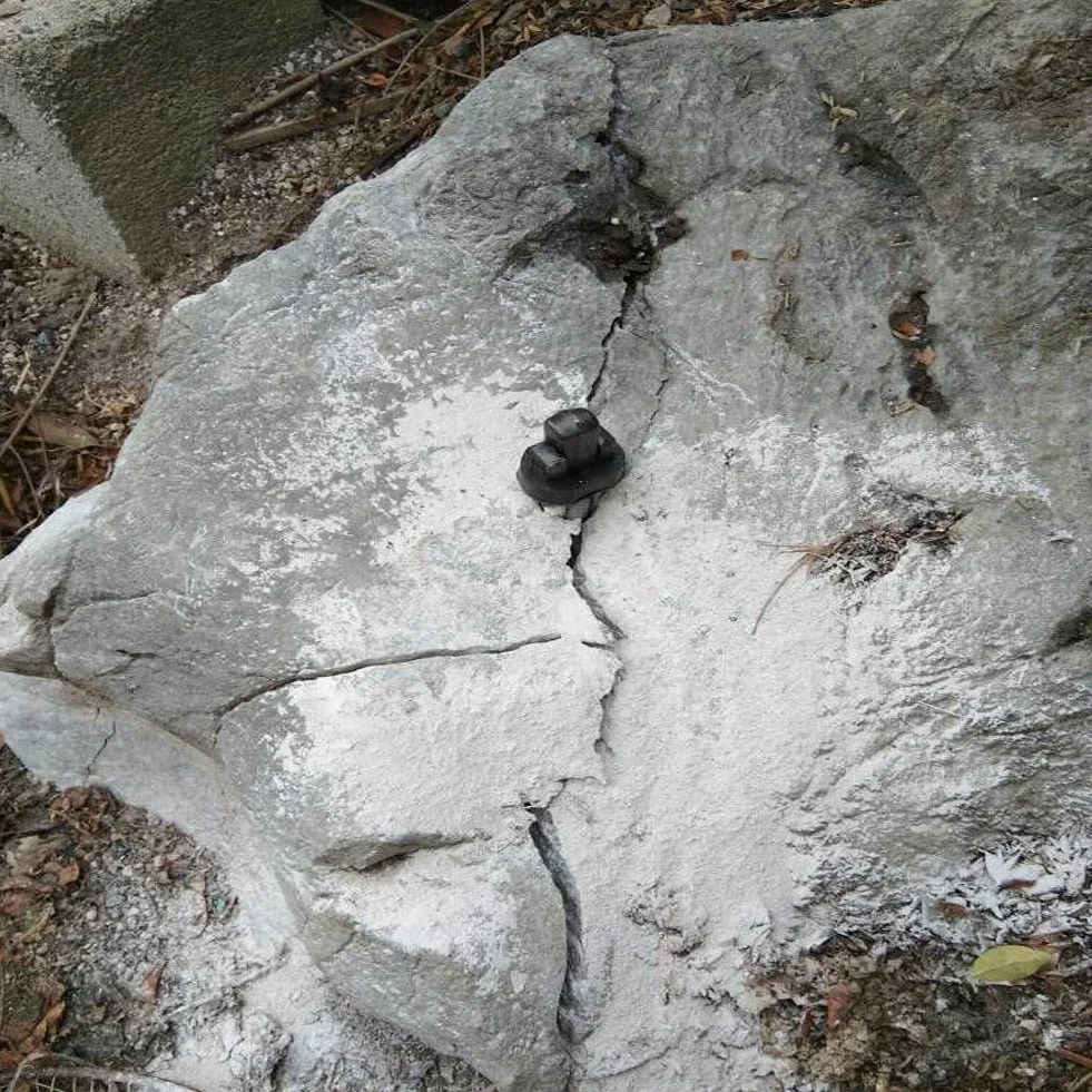 Cunei Di Spaccatura Di Roccia 4 Pezzi, Cunei Di Pietra Pesante Per Scoppiare Rocce Fino A 78 Pollici