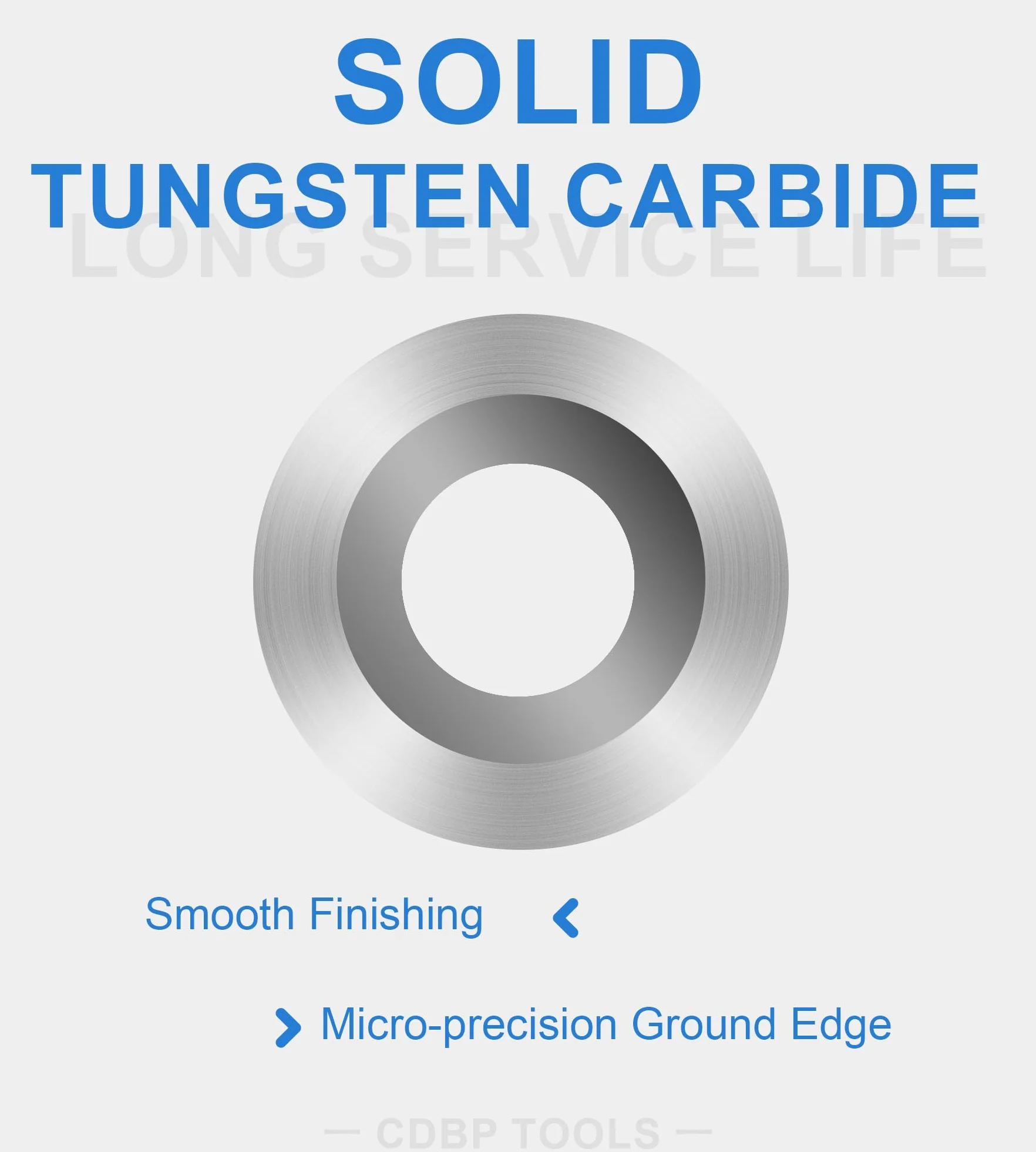 Inserti Rotondi in Carburo di Tungsteno 8.9mm Ci5 per Tornio Legno,Per Legno Duro, Lavorazione Curve e Intaglio, 3pezzi