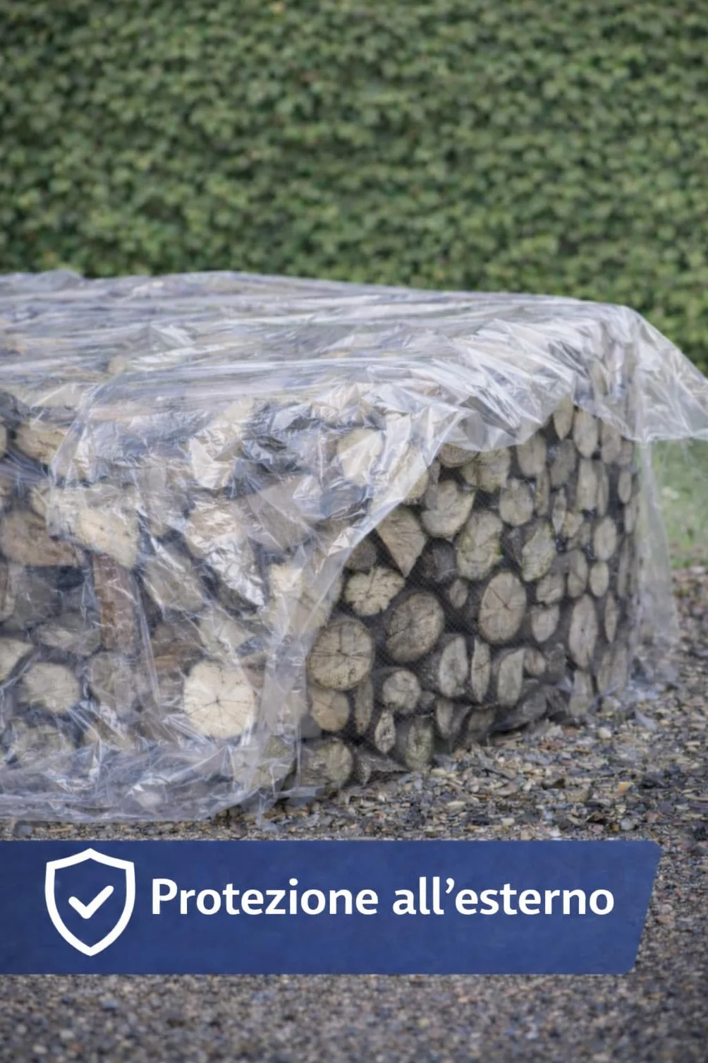 Pellicola protettiva 100 µm – Pellicola protettiva per mobili extra forte 4 x 5 m (20 m²) – trasparente e resistente agli strappi – pellicola protettiva per trasloco, pittura e mobili