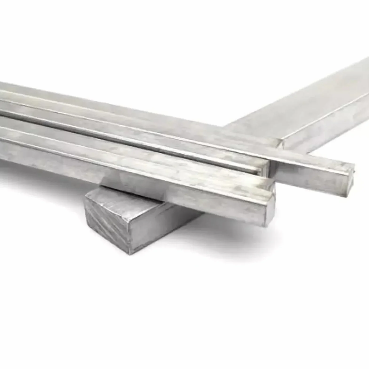 Barra quadrata in acciaio inossidabile 304, lunghezza 500 mm(5x5x500mm 1Pcs)