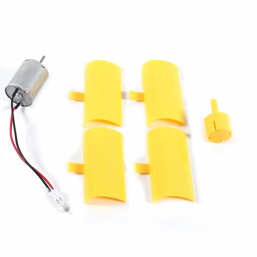 Kit fai-da-te Generatore eolico verticale Piccolo motore Pale eoliche Generatore Turbine Lame Breeze Generatore di elettricità