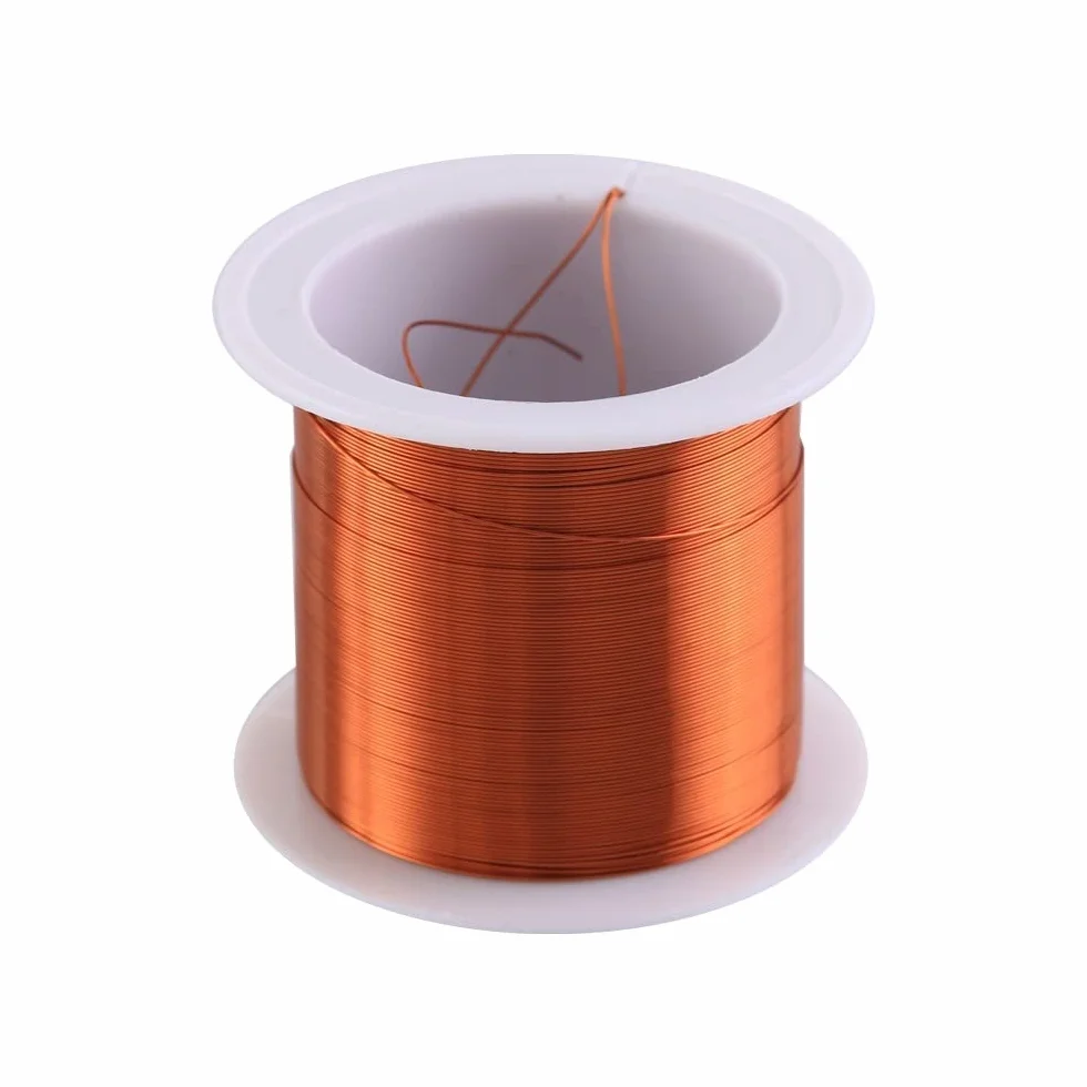 Filo di rame smaltato, 0,3 mm 40 m Filo di Bobina di Rame Smaltato, per Bobina Magnetica Altoparlante Trasformatore Motore