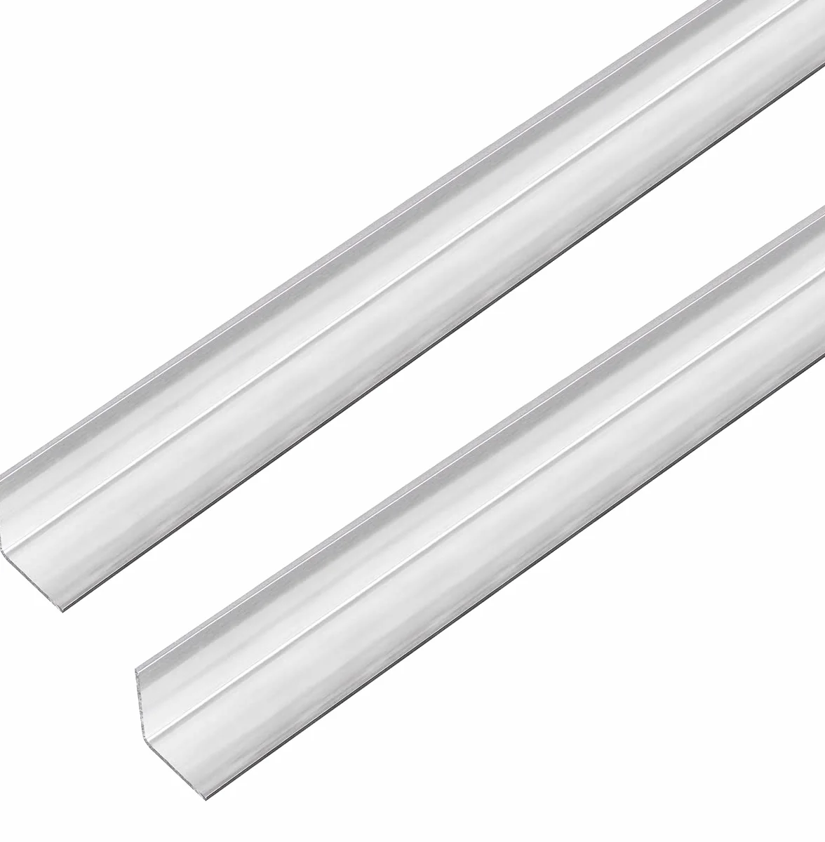 Alberts Profilo angolare in acciaio inox 1000 x 10 x 10 mm set da 2