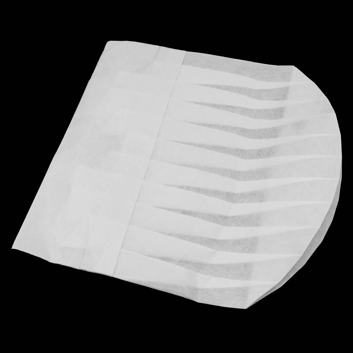 Set di Cappelli da Cuoco One-Time in Tessuto Non Tessuto Regolabili 20 Pezzi Bianco