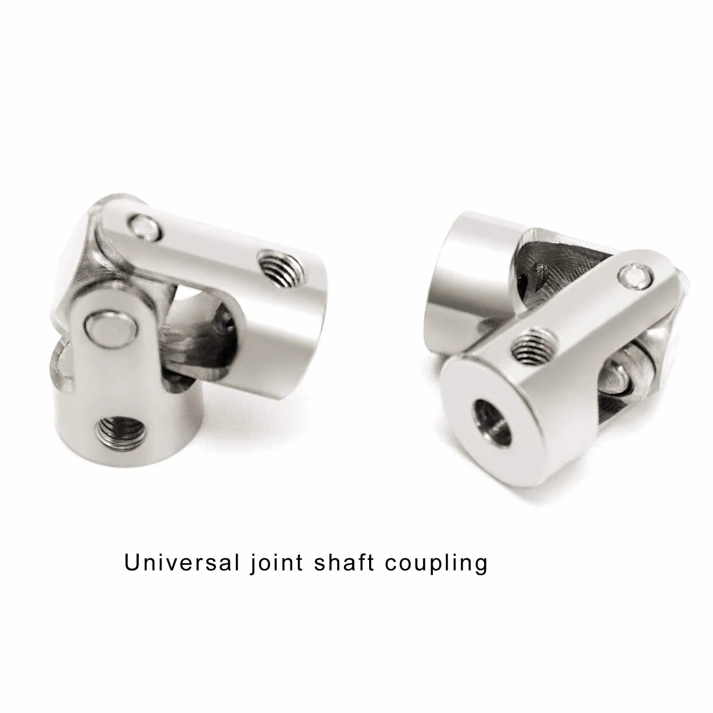 QWORK 4 Pack 3mm Universal Steering Shaft Coupling