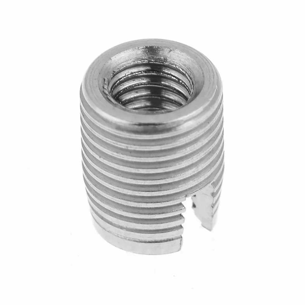 Inserto filettato autofilettante M3 x 6mm 20 pezzi acciaio inossidabile SUS303