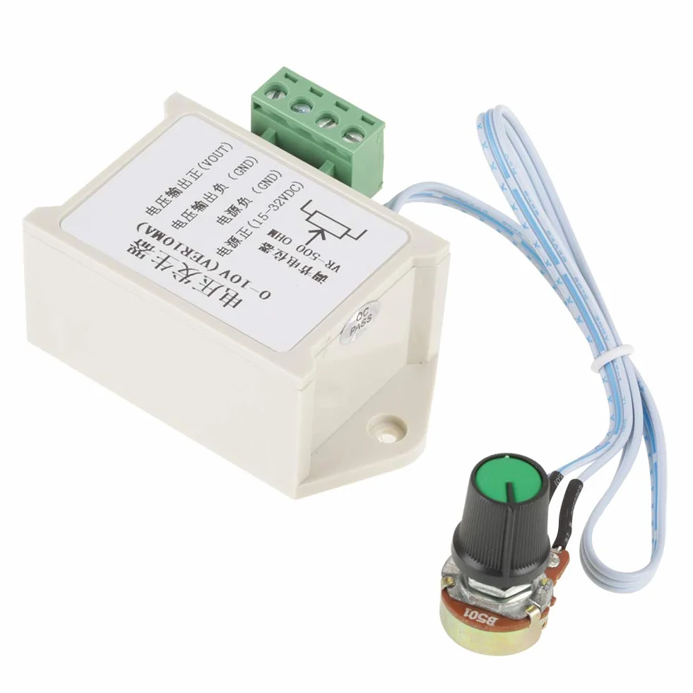 Generatore di segnali di tensione, 0-10 V DC 10mA Segnale Alimentatore regolabile Modulo analogico Trasmettitore di uscita di tensione analogica