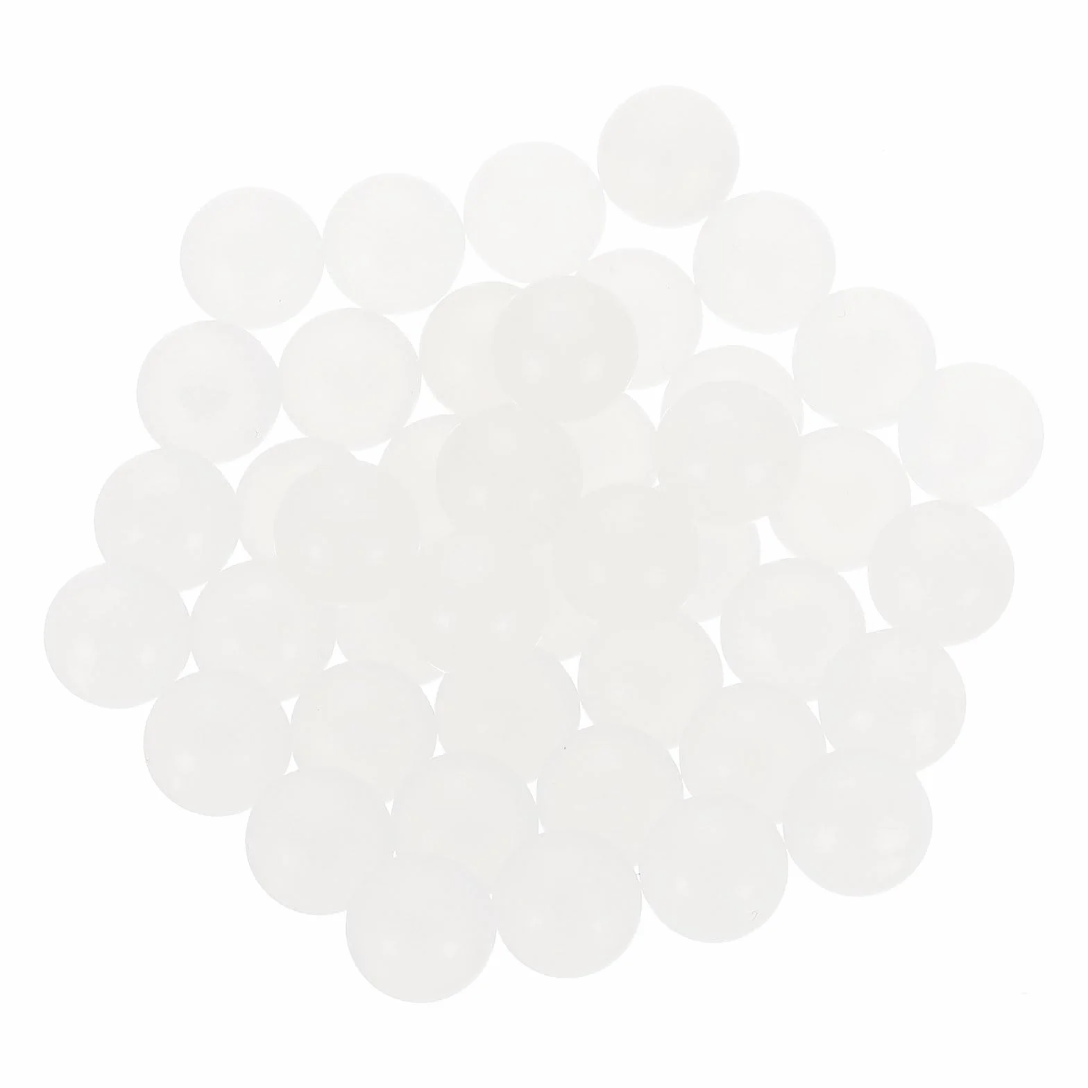Sfere Di Cuscinetto In Plastica PP 11mm Sfere Solide Di Precisione Bianco 100pcs