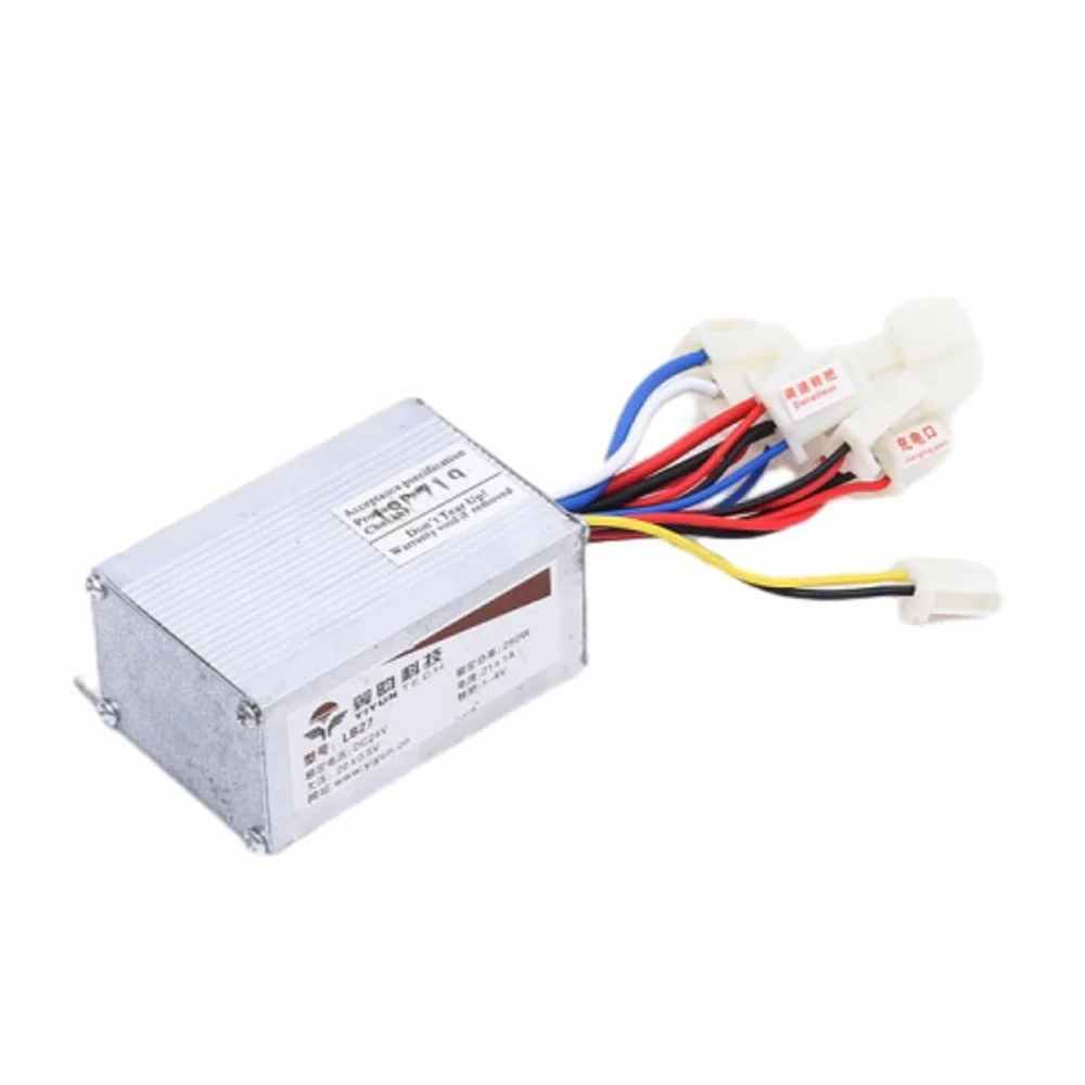 250W/350W/500W/800W DC 24V/36V/48V Controller Motore Spazzola per Bici Elettrica per Parti di Biciclette Elettriche (36V500W)