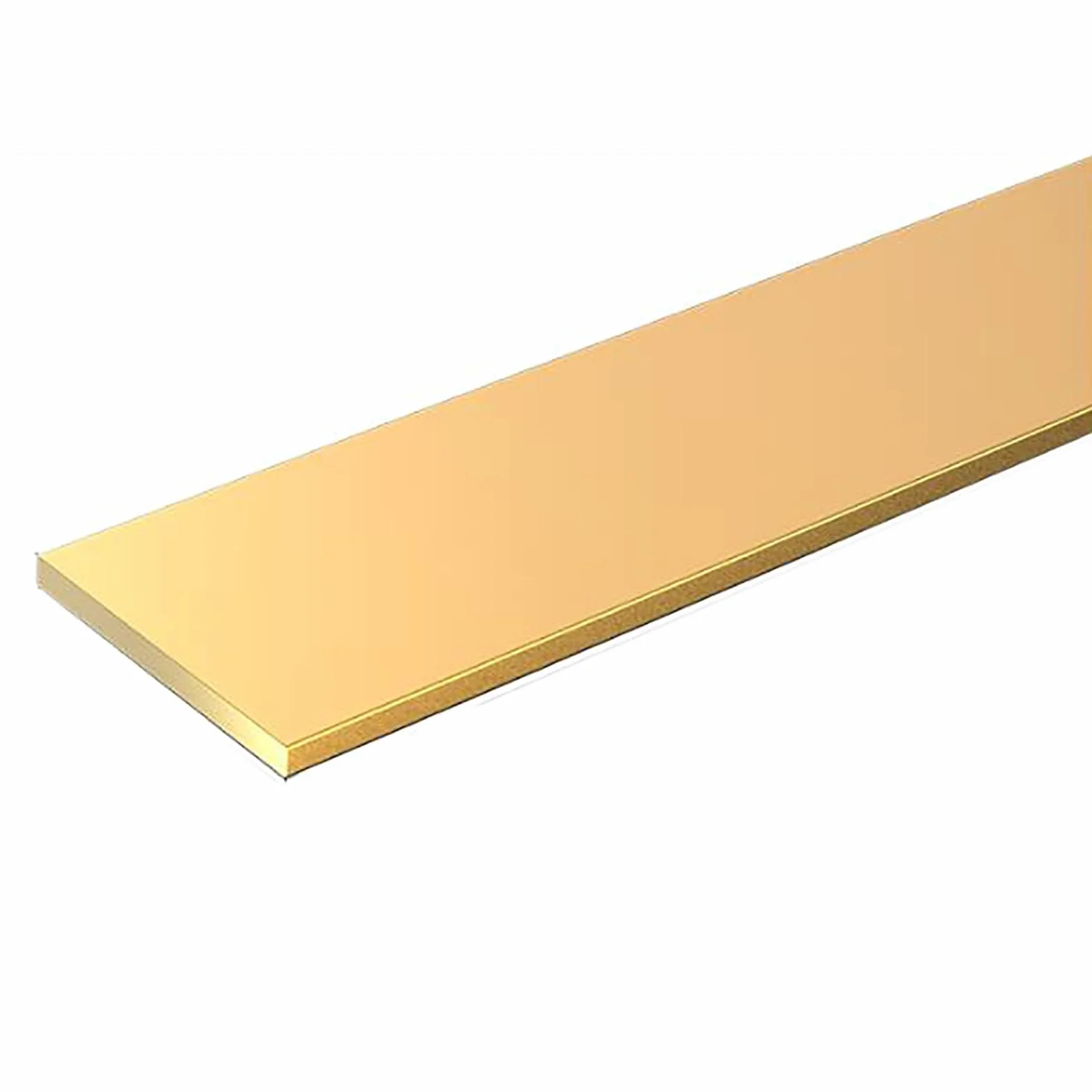 H59 Lamiere In Ottone Lamiera Piastre Piastra 500mm X 6/7/8/9/10/12/15/20/25/30/35/40/45/50/60/80mm Larghezza X 6/7/8mm Spessore Industria FAI DA TE Foglio esperimento