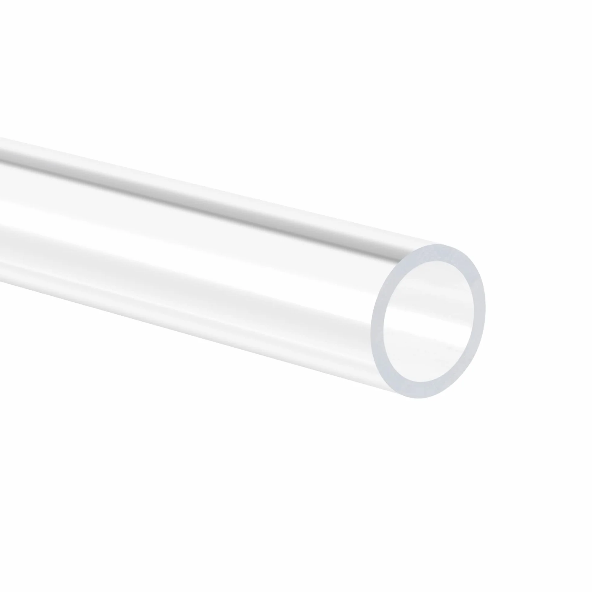 PATIKIL Trasparente Rigido Acrilico Tubo 10mm ID x 12mm OD x 305mm 2pz