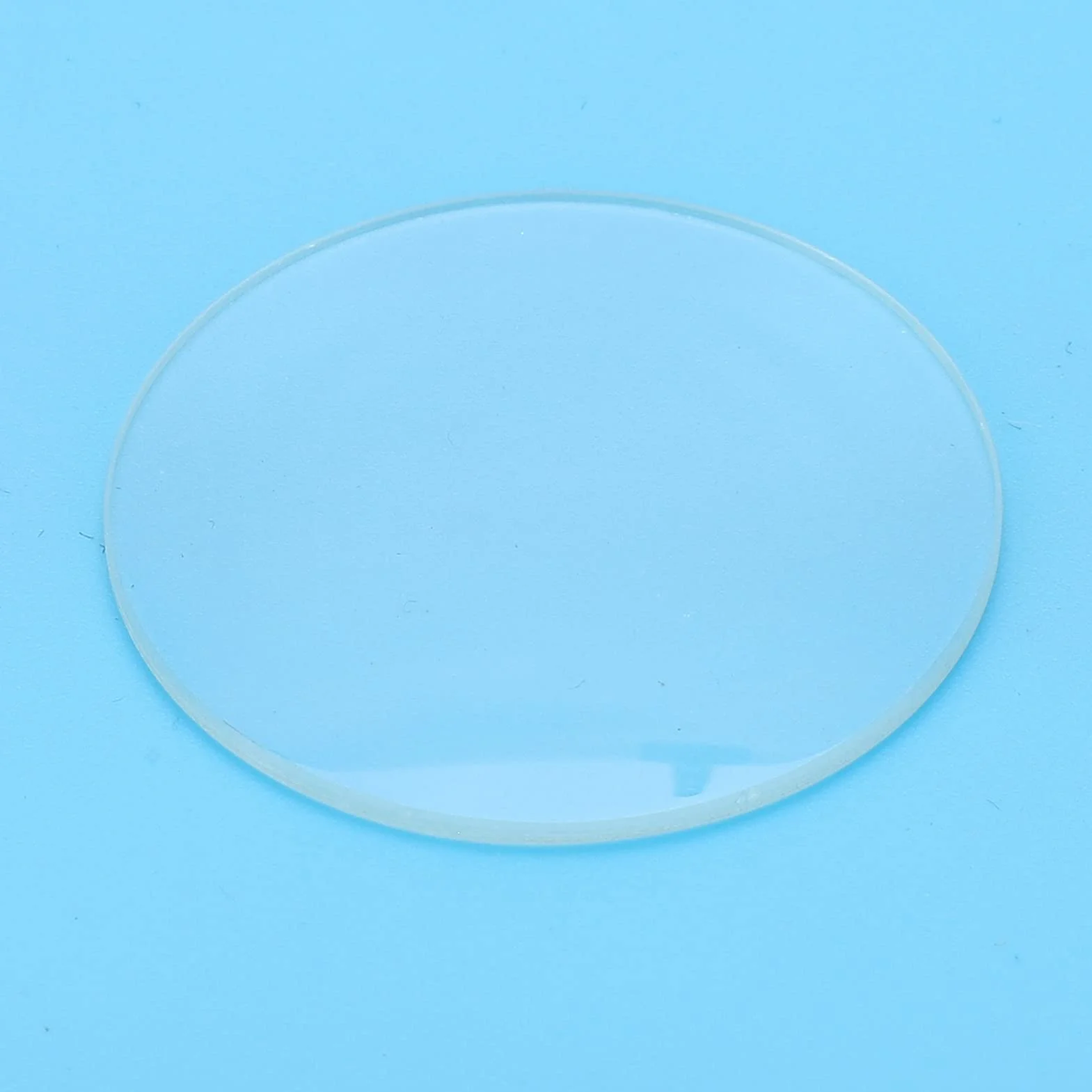 BORDSTRACT Lente in Vetro per Orologio, 15 Pezzi Lente in Vetro Minerale per Orologio, Superficie Convessa Retro Concava Vetro per Orologio, Coperchio Misurino Arco, 26‑33 MM