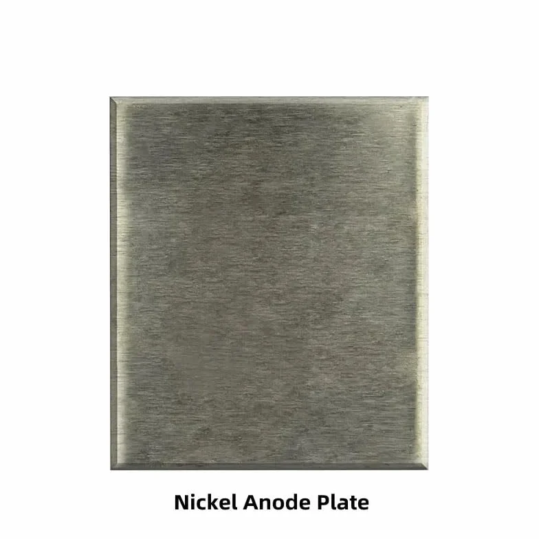 Piastra anodica galvanica Hull Cell 70x60x3 mm zinco per test scanalatura Hall