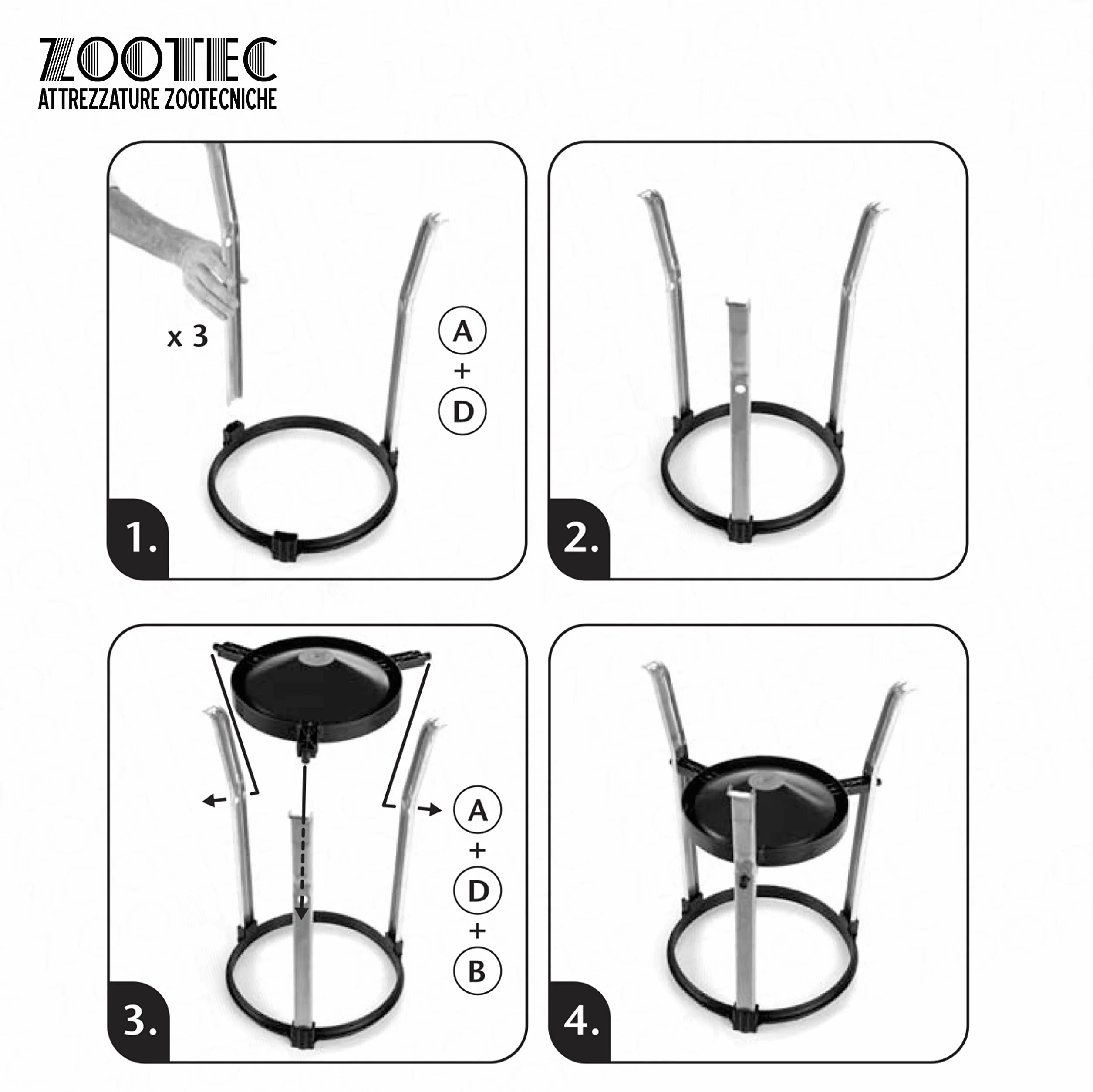 Abbeveratoio Automatico per Galline 22 Litri Lamiera Zincata Made in Italy