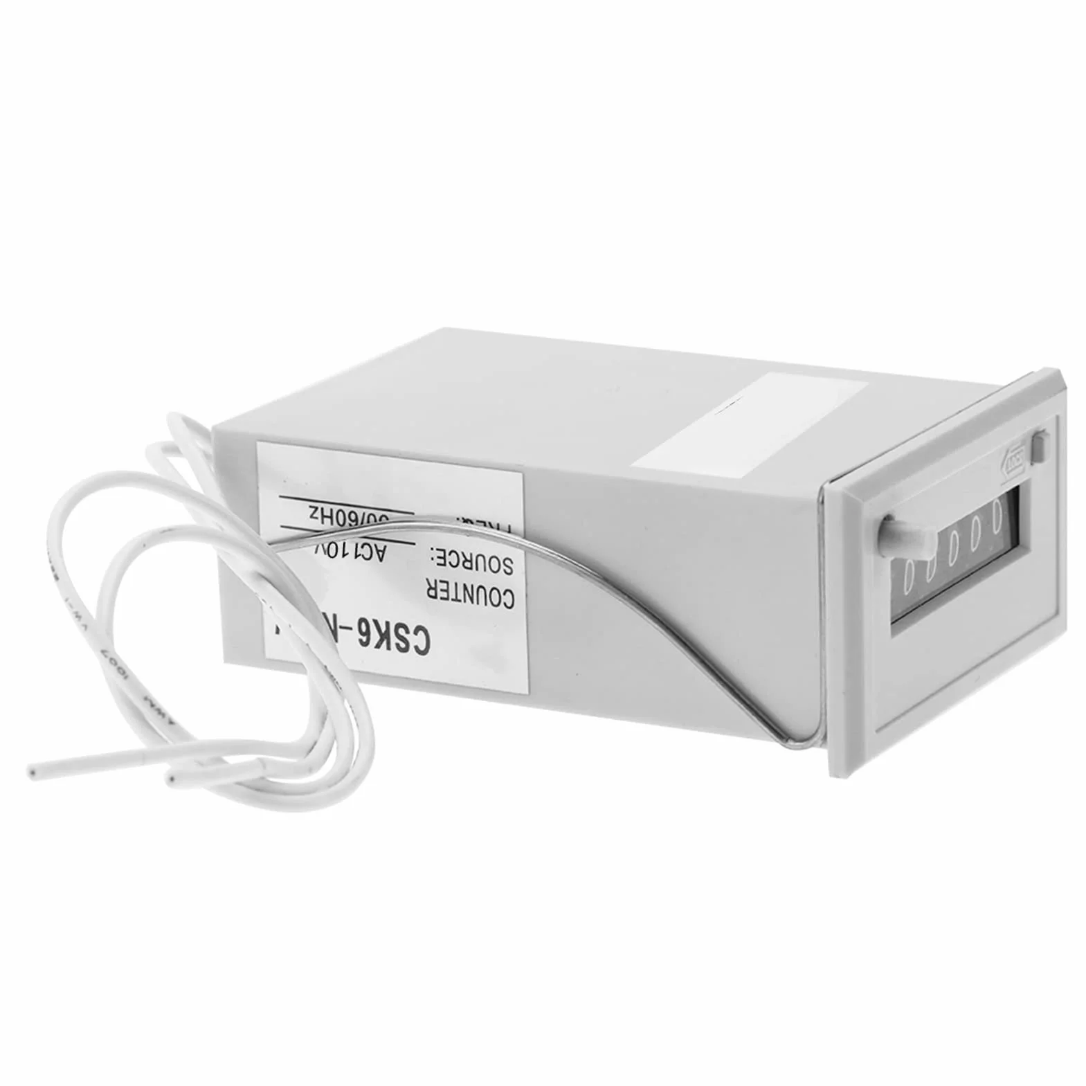 Contatore di energia elettromagnetico 6 cifre impulsi AC 110V
